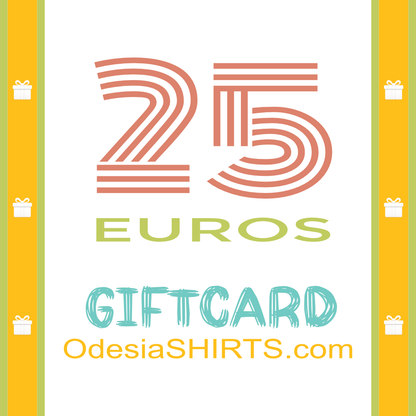 OdesiaSHIRTS.com 25€ GIFT CARD