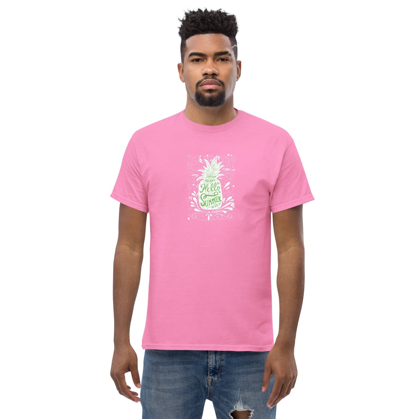 Art T-shirt Design Tee • Man / Woman • [s-xl] - Azalea / s