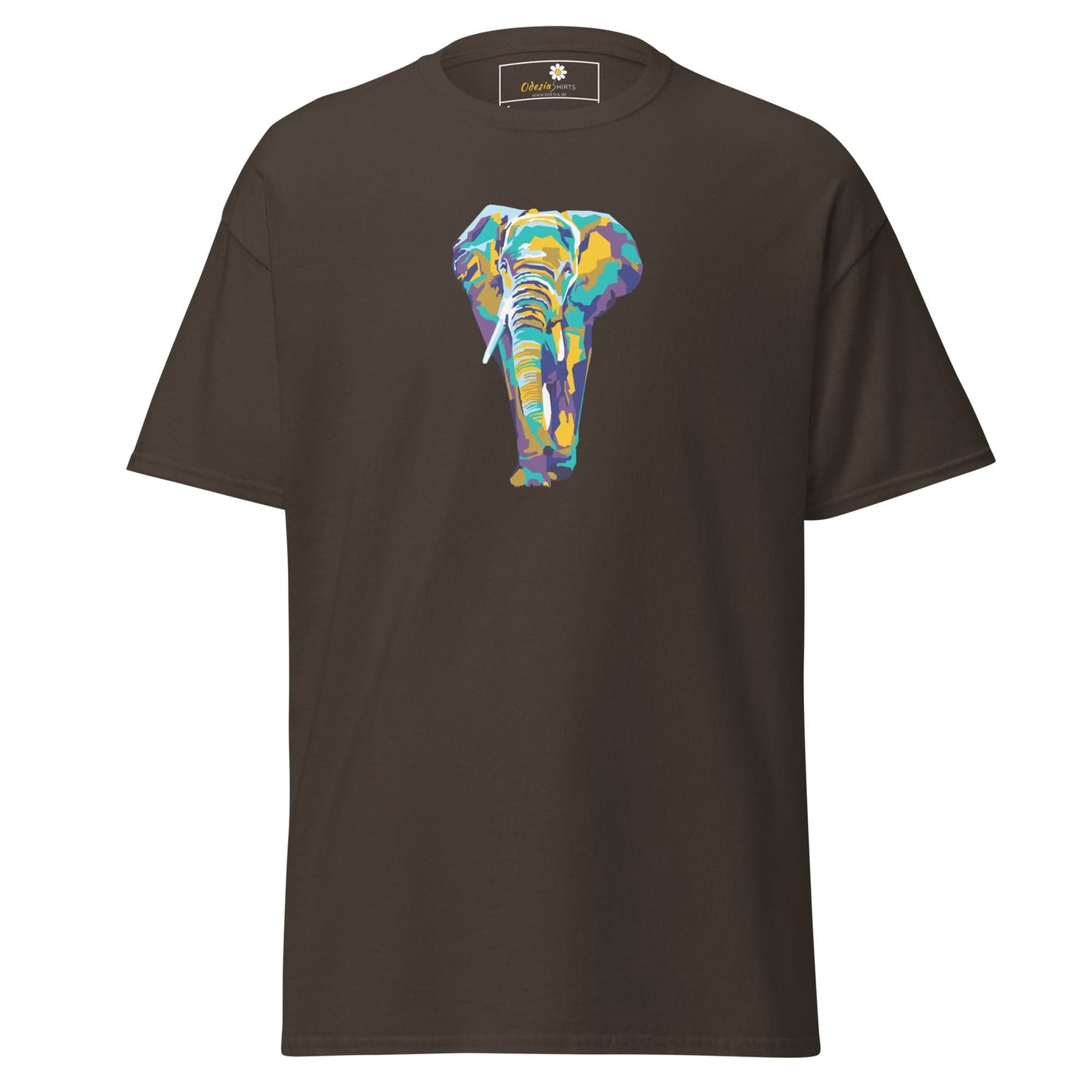 Art T-shirt Design Tee • Man / Woman • [s-xl] - Dark Chocolate / s