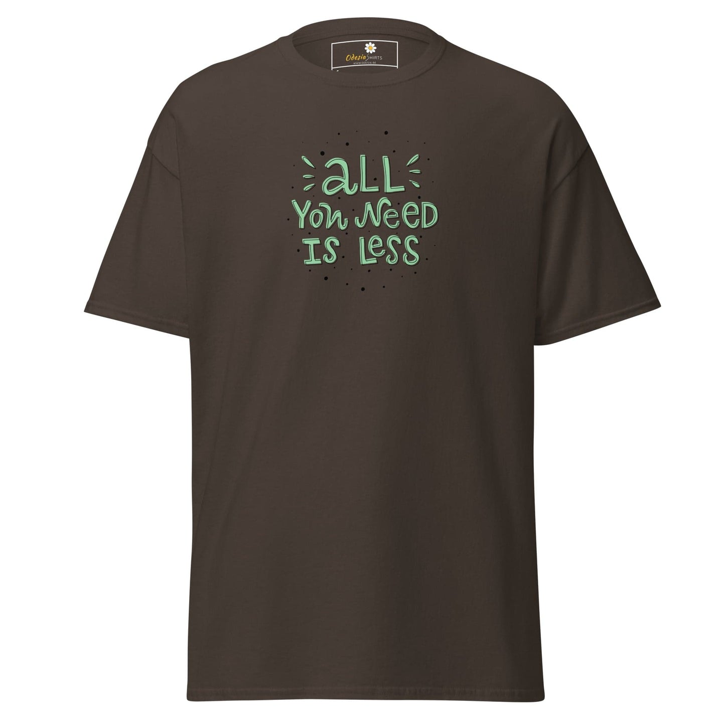 Art T-shirt Design Tee • Man / Woman • [s-xl] - Dark Chocolate / s