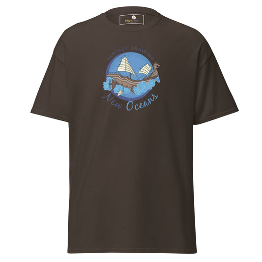 Art T-shirt Design Tee • Man / Woman • [s-xl] - Dark Chocolate / s