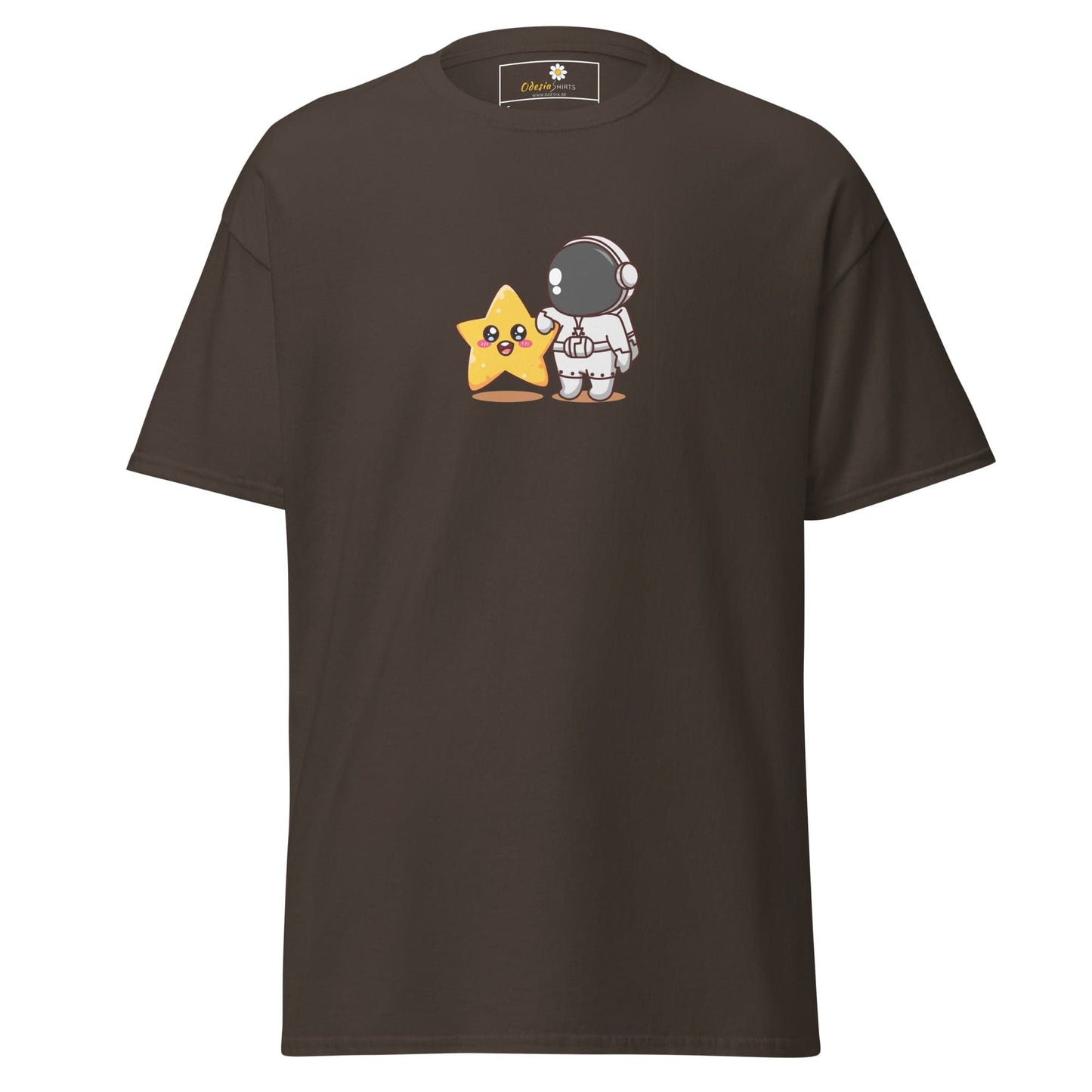 Art T-shirt Design Tee • Man / Woman • [s-xl] - Dark Chocolate / s