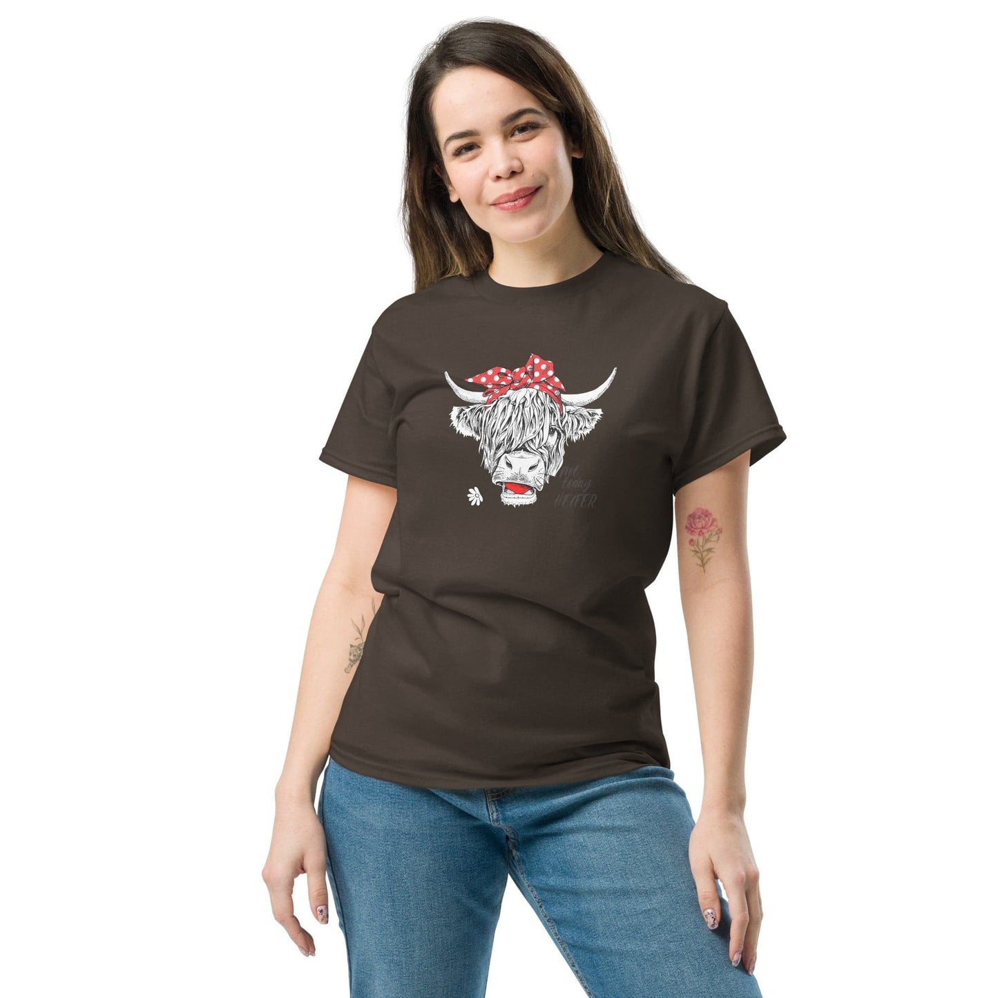 Art T-shirt Design Tee • Man / Woman • [s-xl] - Dark Chocolate / s