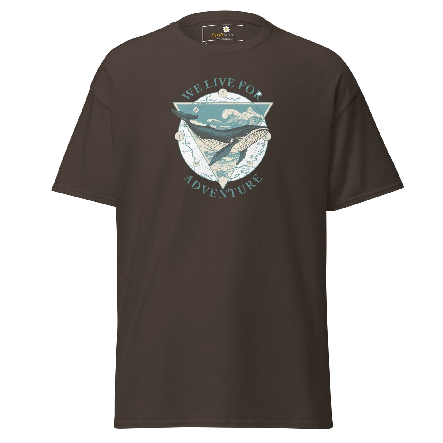 Art T-shirt Design Tee • Man / Woman • [s-xl] - Dark Chocolate / s