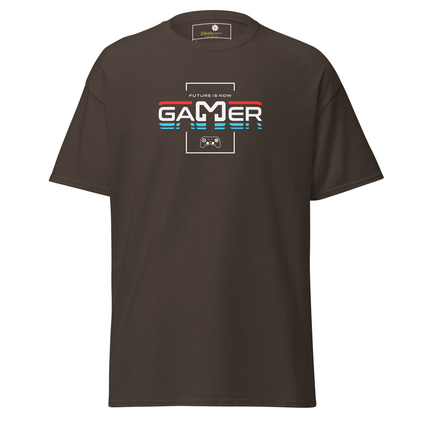 Art T-shirt Design Tee • Man / Woman • [s-xl] - Dark Chocolate / s