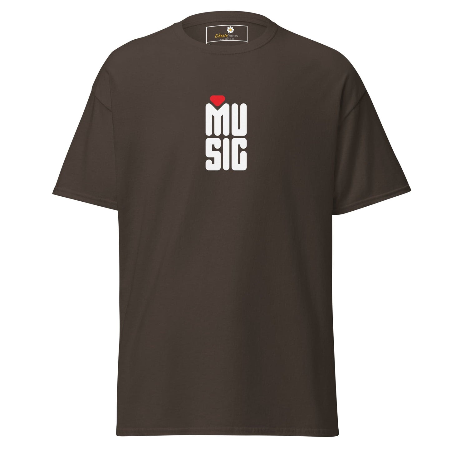 Art T-shirt Design Tee • Man / Woman • [s-xl] - Dark Chocolate / s