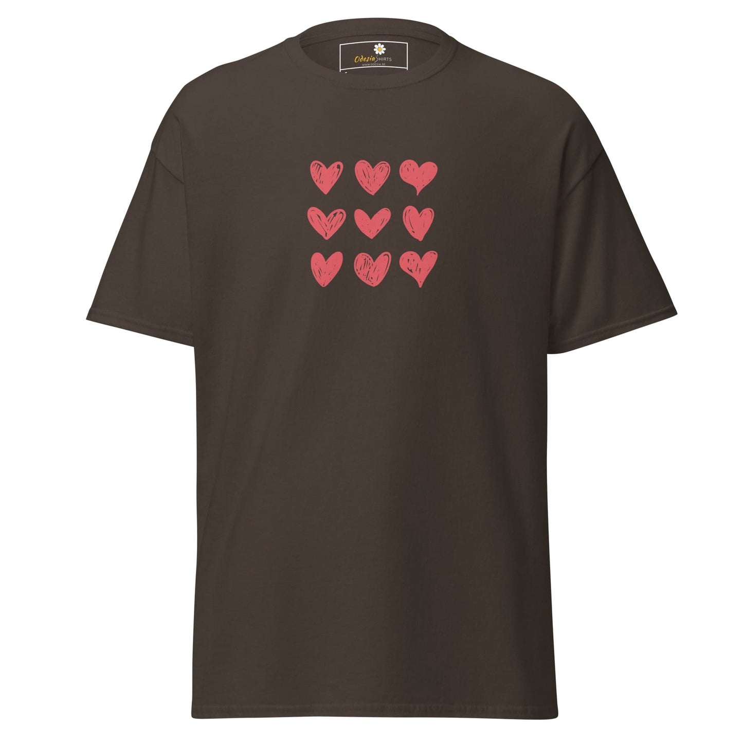 Art T-shirt Design Tee • Man / Woman • [s-xl] - Dark Chocolate / s