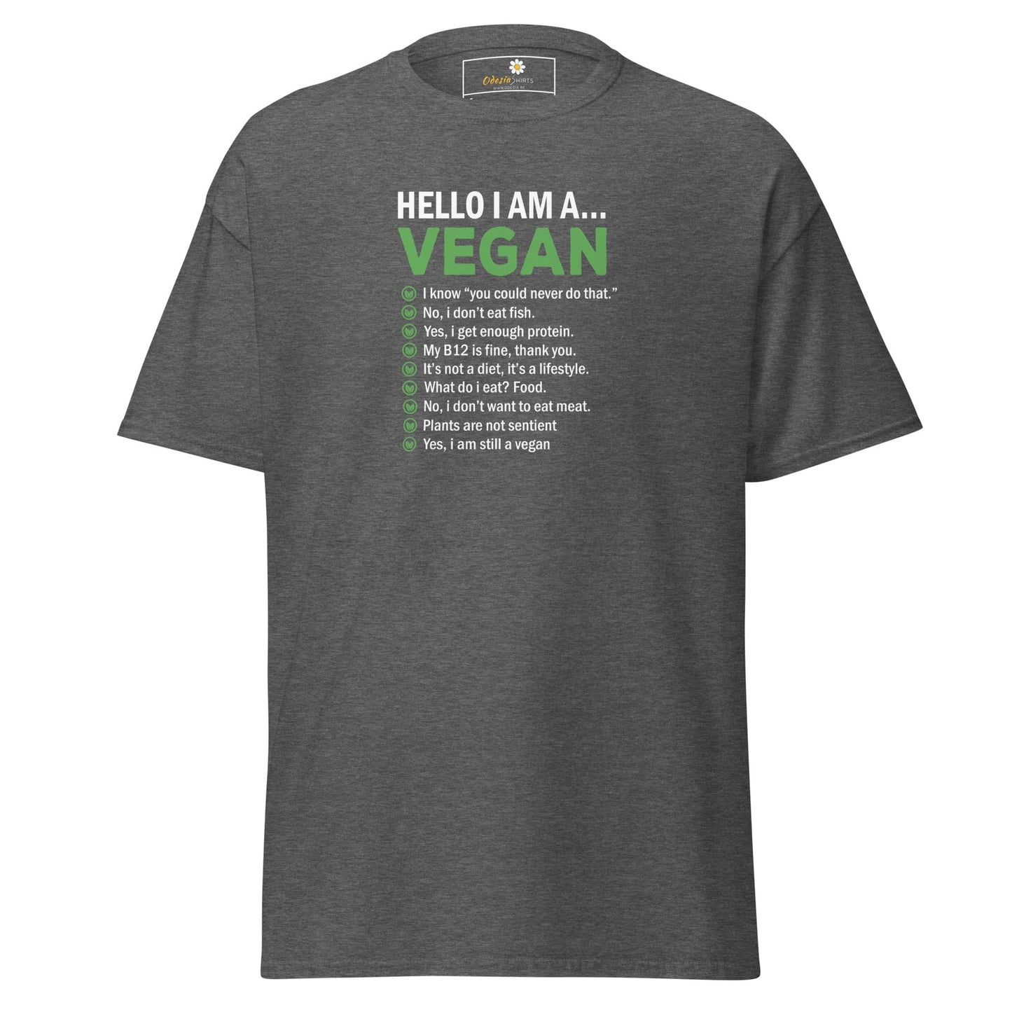 Art T-shirt Design Tee • Man / Woman • [s-xl] - Dark Heather / s