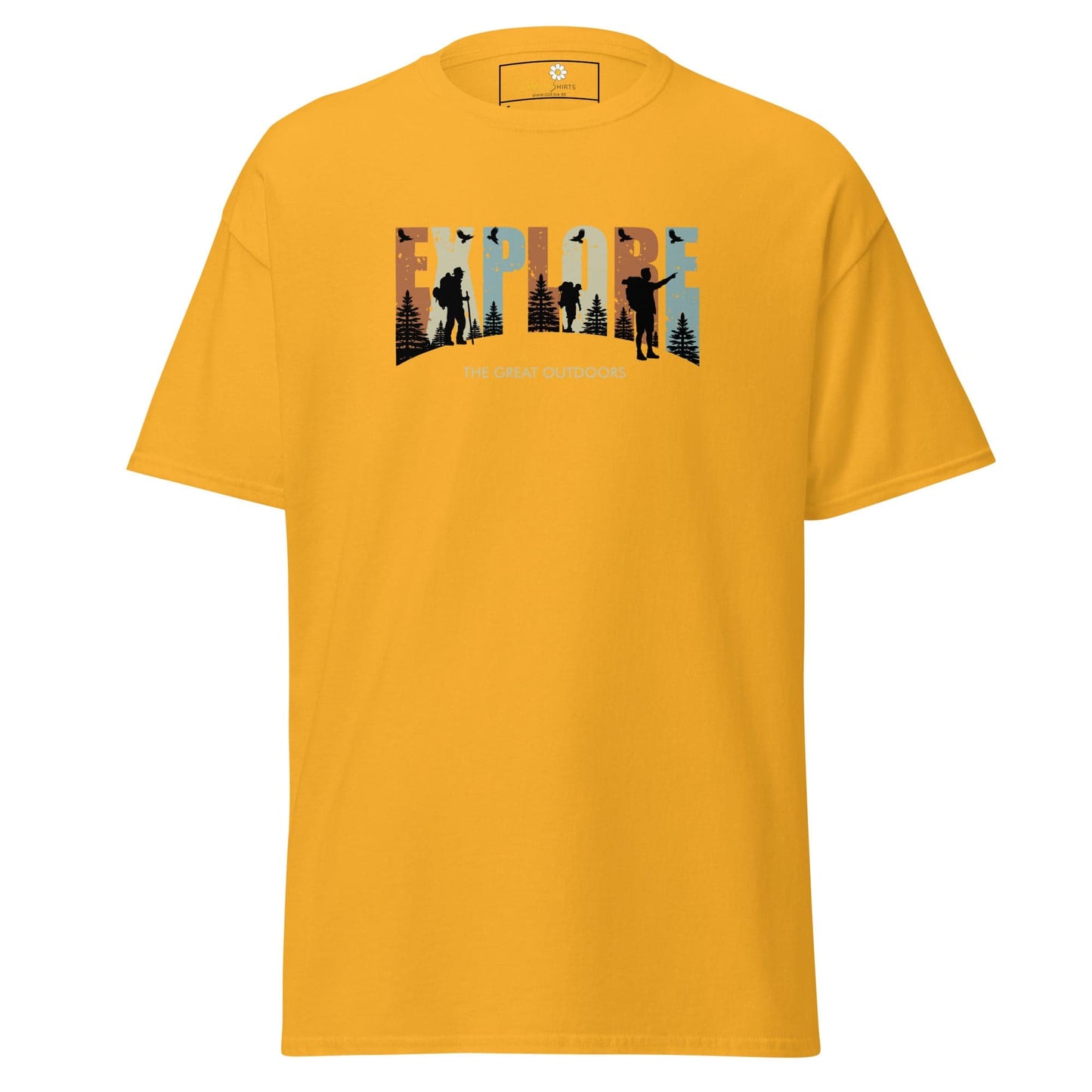 Art T-shirt Design Tee • Man / Woman • [s-xl] - Gold / s
