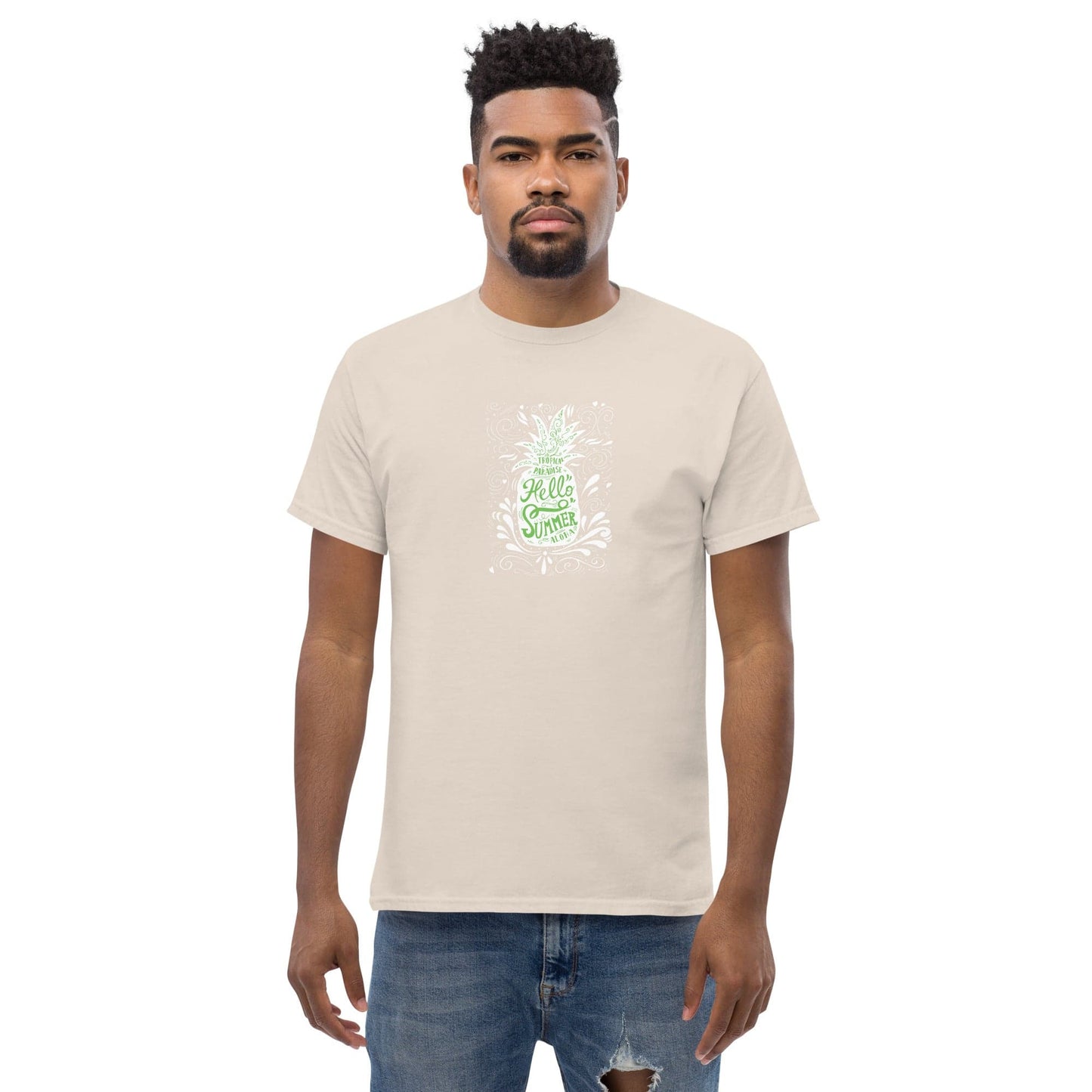 Art T-shirt Design Tee • Man / Woman • [s-xl] - Natural / s