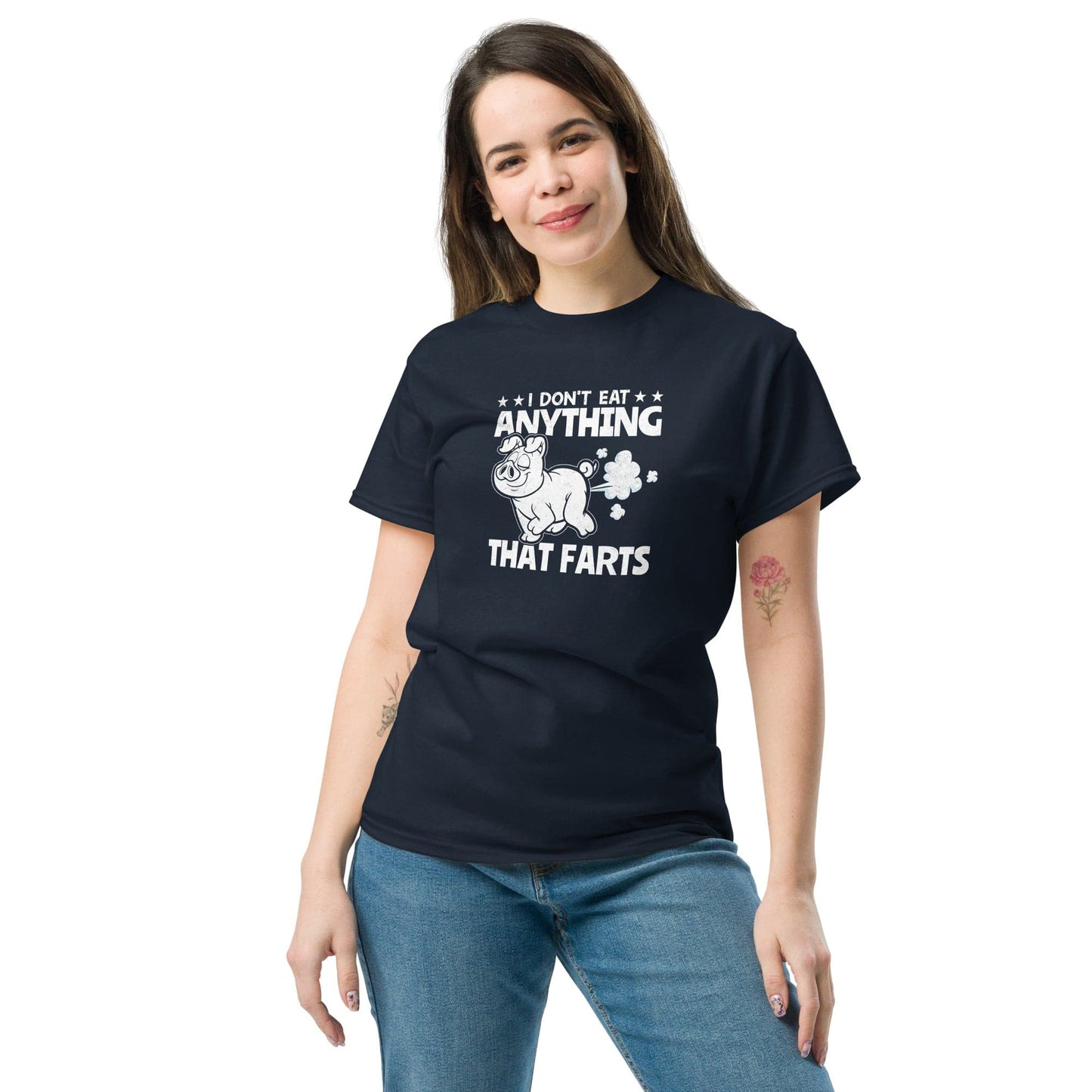 Art T-shirt Design Tee • Man / Woman • [s-xl] - Navy / s