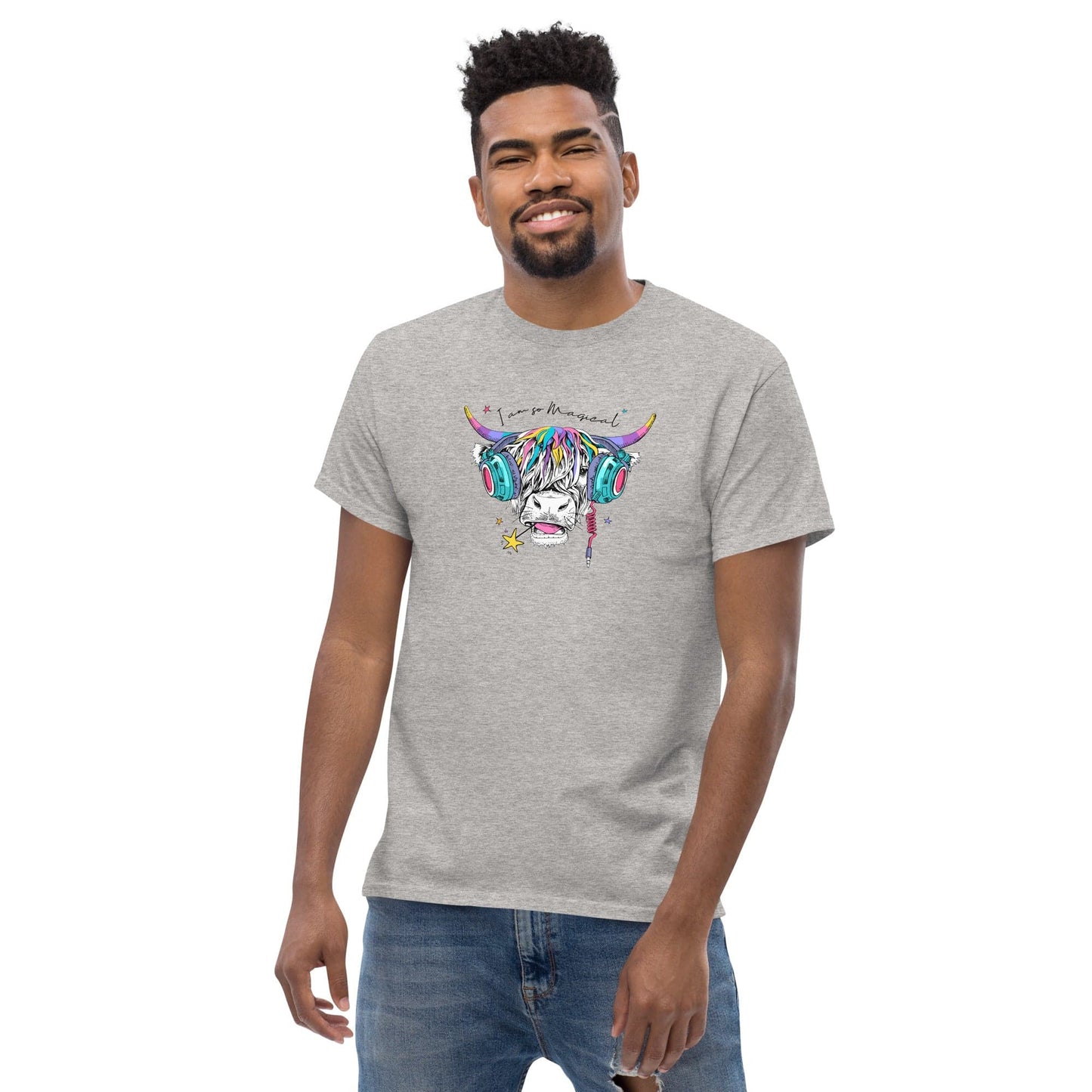 Art T-shirt Design Tee • Man / Woman • [s-xl] - Sport Grey / s