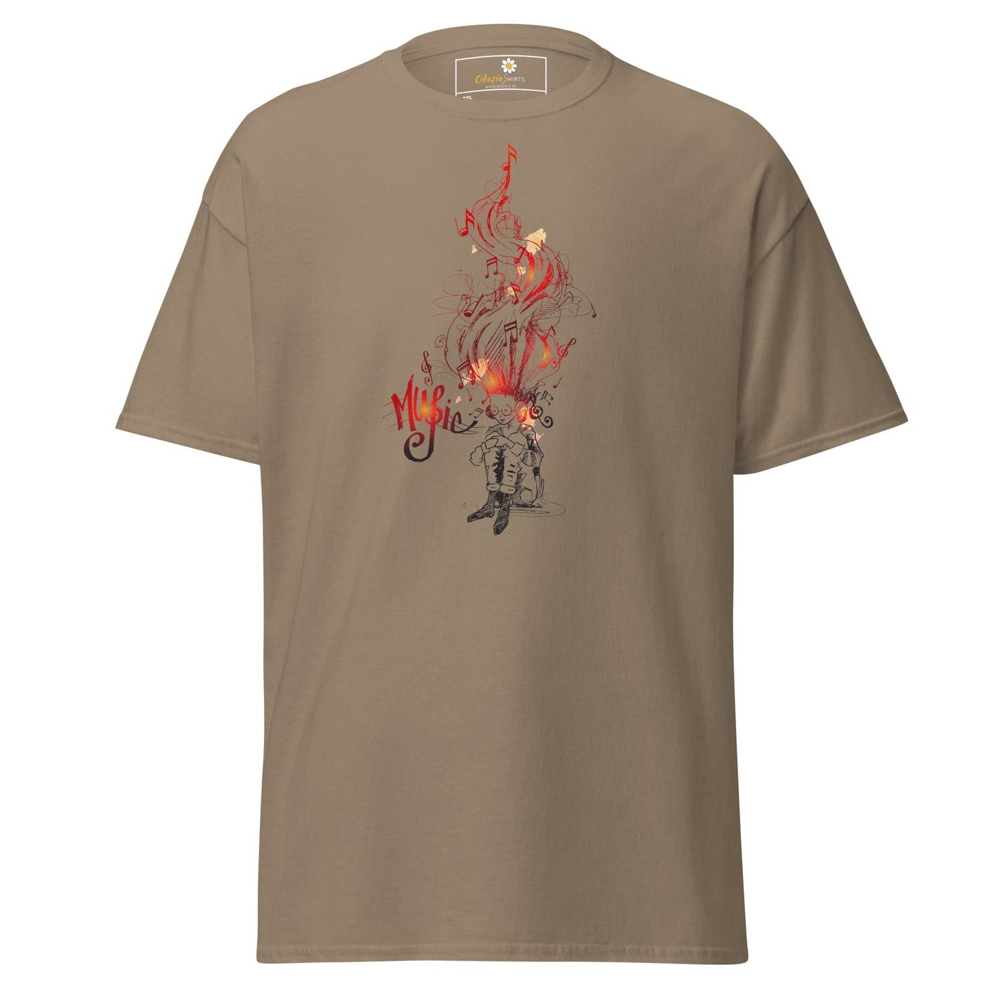 Art T-shirt Design Tee • Men / Women • [2xl-5xl] - Brown Savana / 2xl