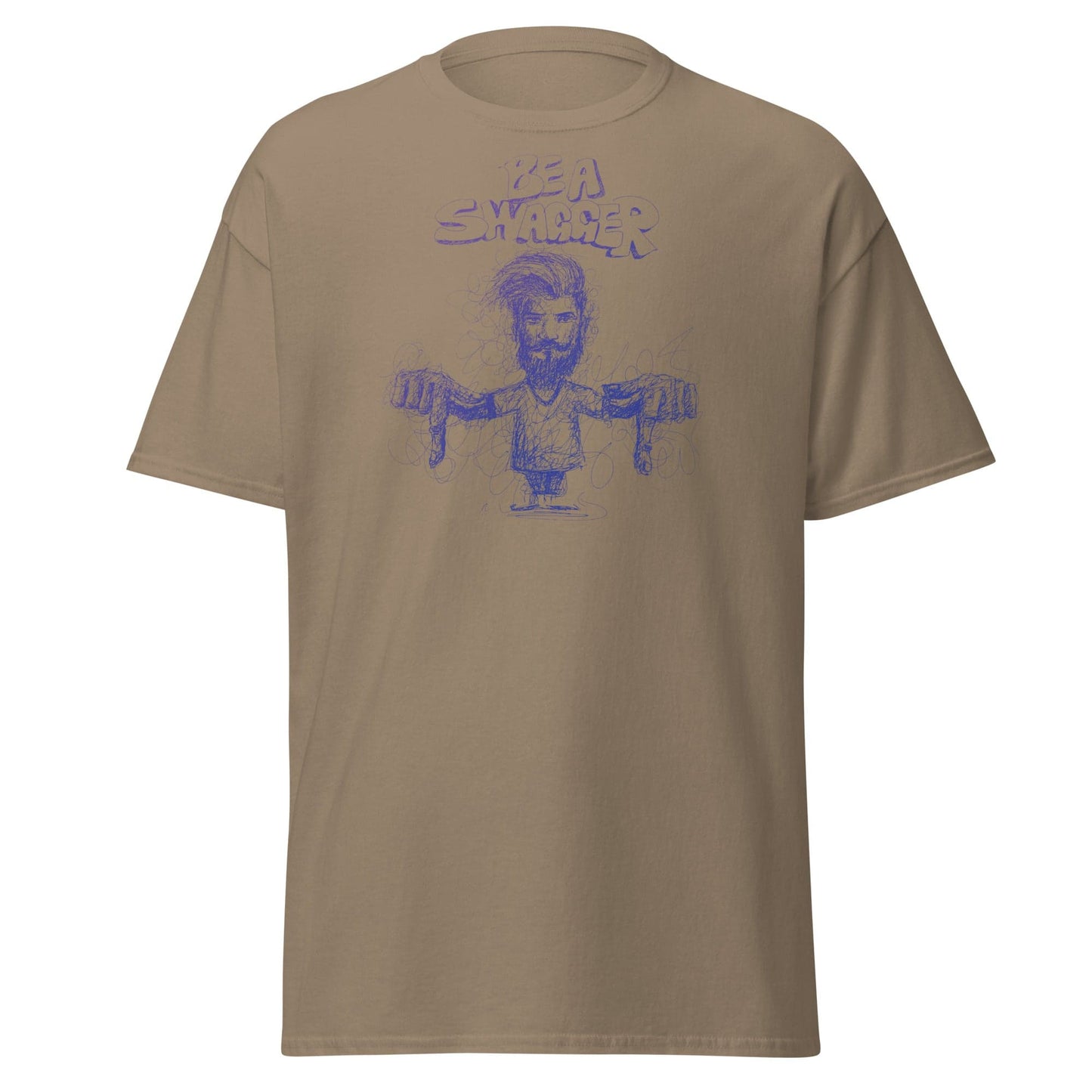 Art T-shirt Design Tee • Men / Women • [2xl-5xl] - Brown Savana / 2xl