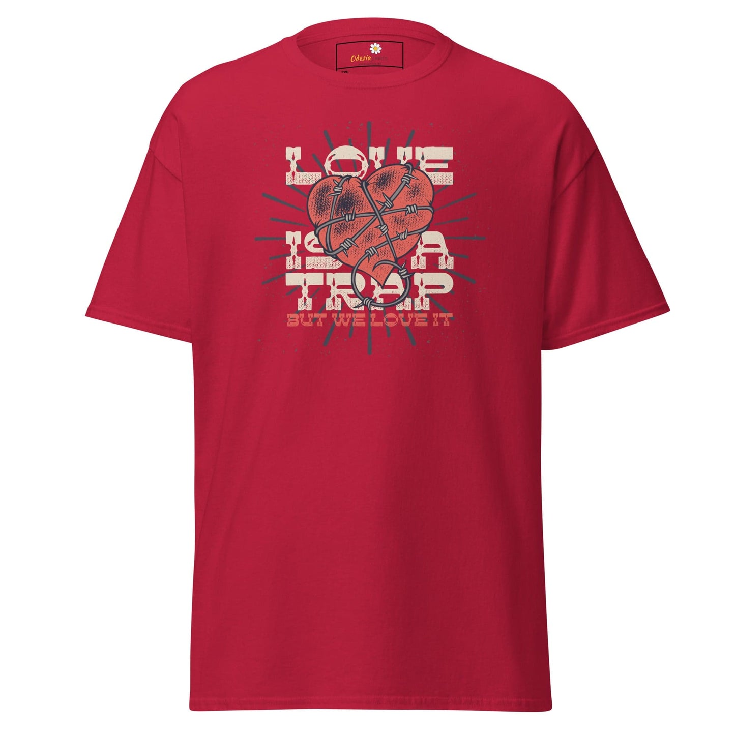 Art T-shirt Design Tee • Men / Women • [2xl-5xl] - Cardinal / 2xl