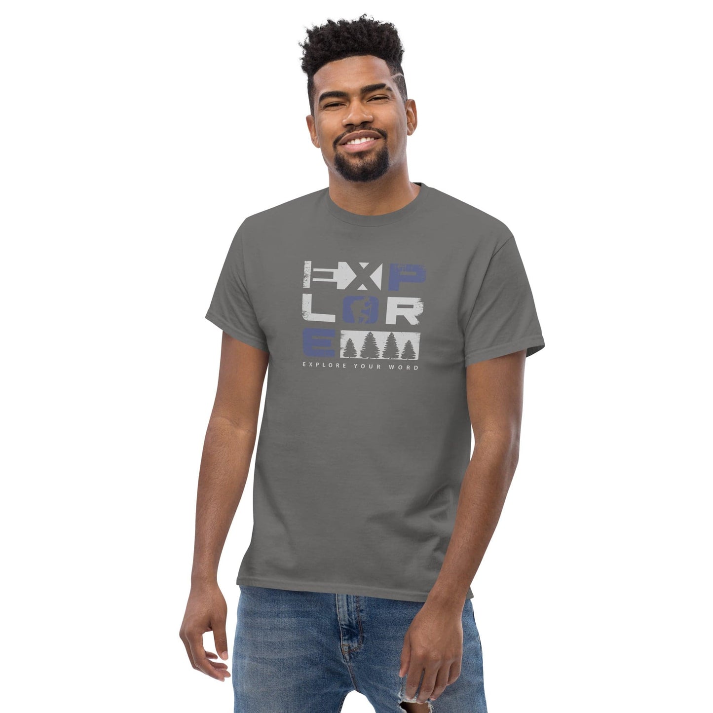 Art T-shirt Design Tee • Men / Women • [2xl-5xl] - Charcoal / 2xl