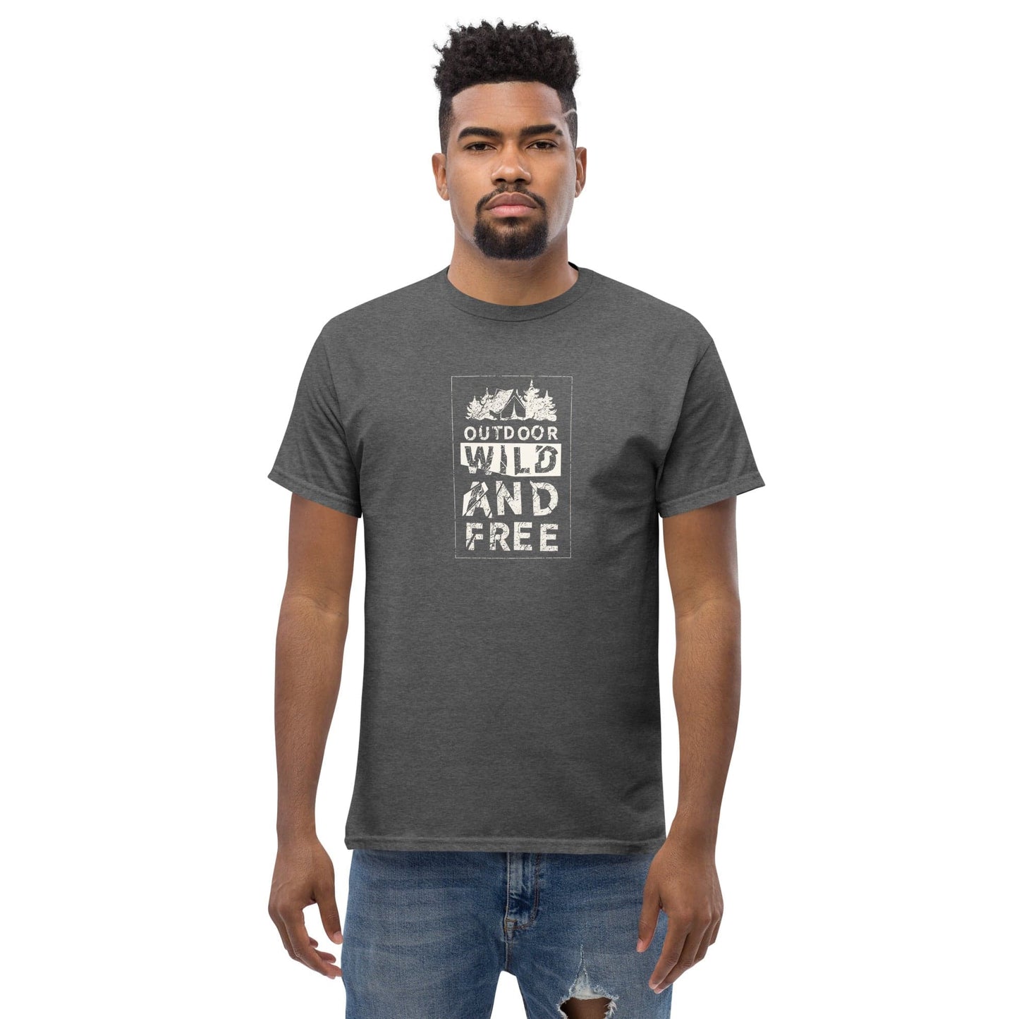 Art T-shirt Design Tee • Men / Women • [2xl-5xl] - Dark Heather / 2xl