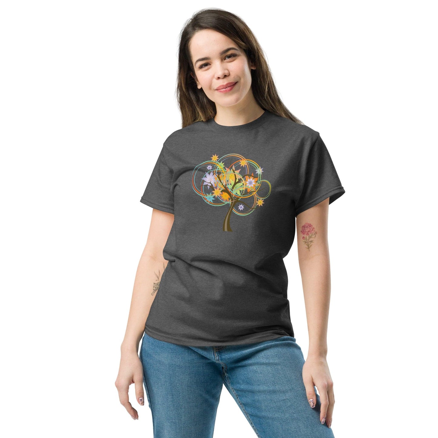 Art T-shirt Design Tee • Men / Women • [2xl-5xl] - Dark Heather / 2xl
