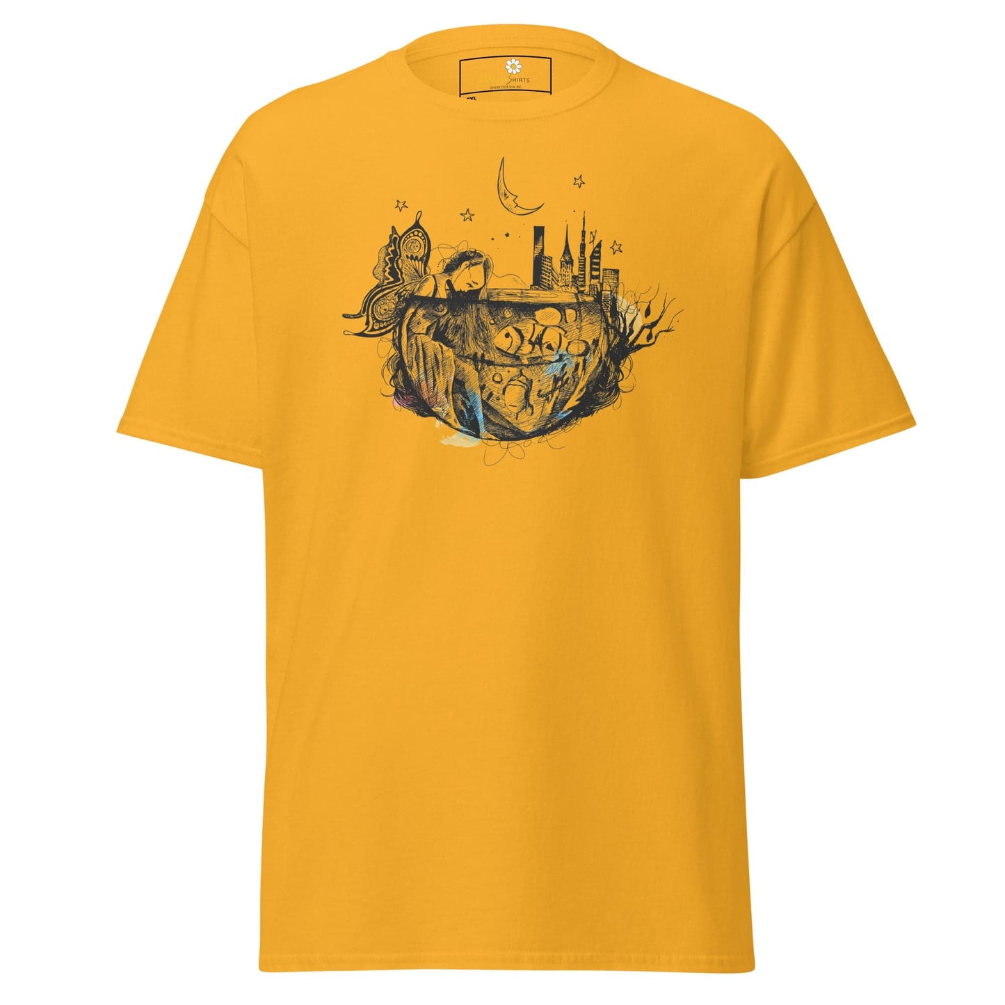 Art T-shirt Design Tee • Men / Women • [2xl-5xl] - Gold / 2xl