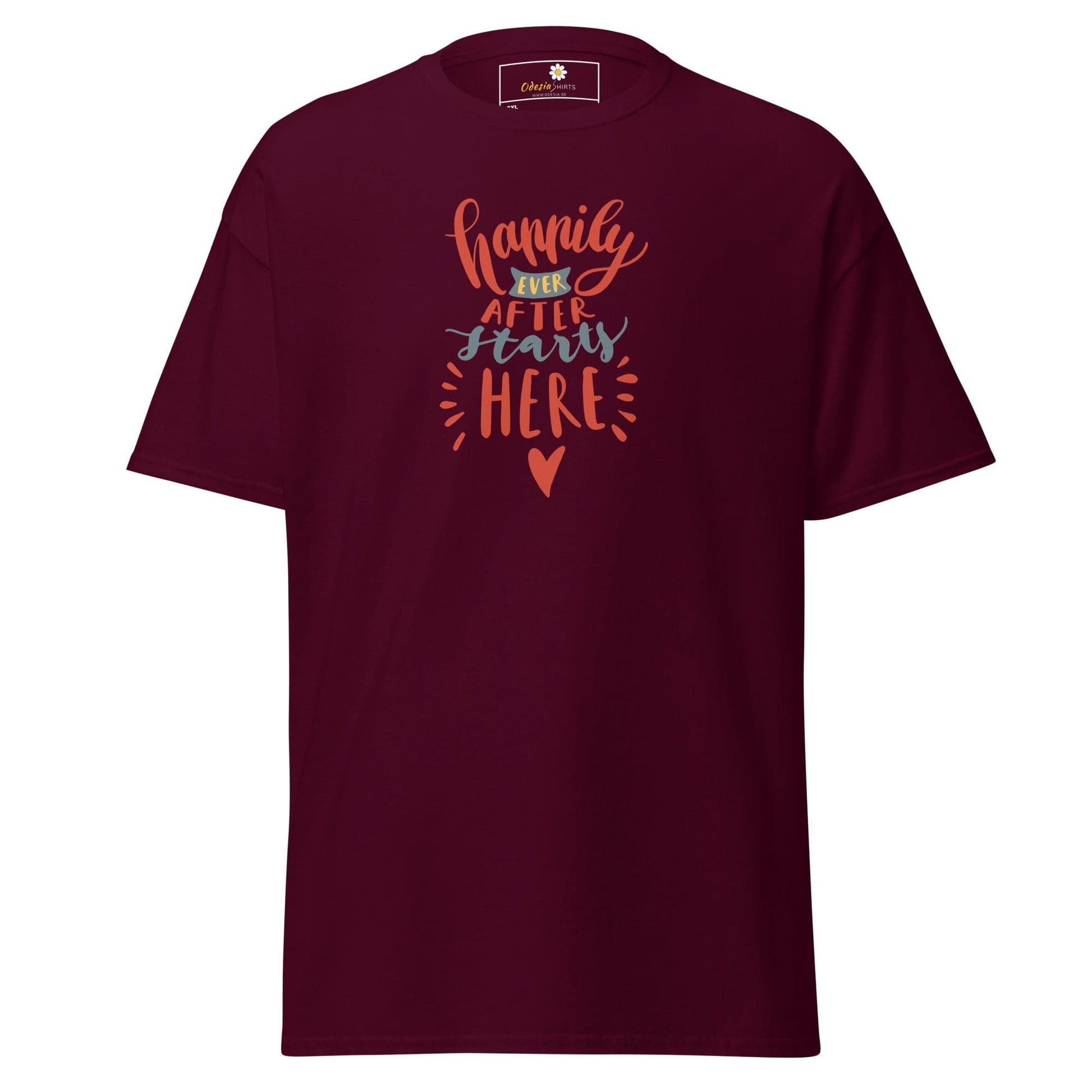 Art T-shirt Design Tee • Men / Women • [2xl-5xl] - Maroon / 2xl
