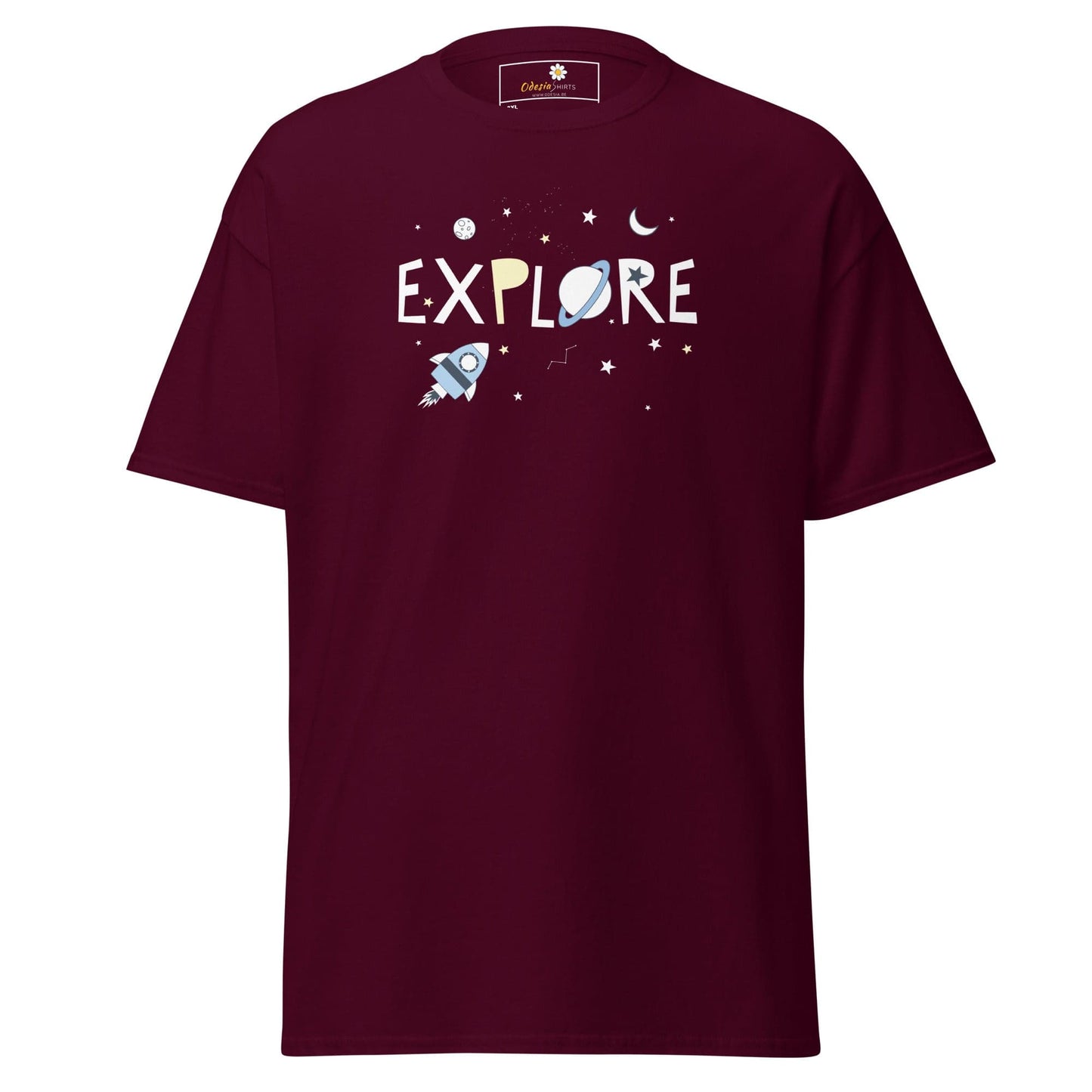 Art T-shirt Design Tee • Men / Women • [2xl-5xl] - Maroon / 2xl