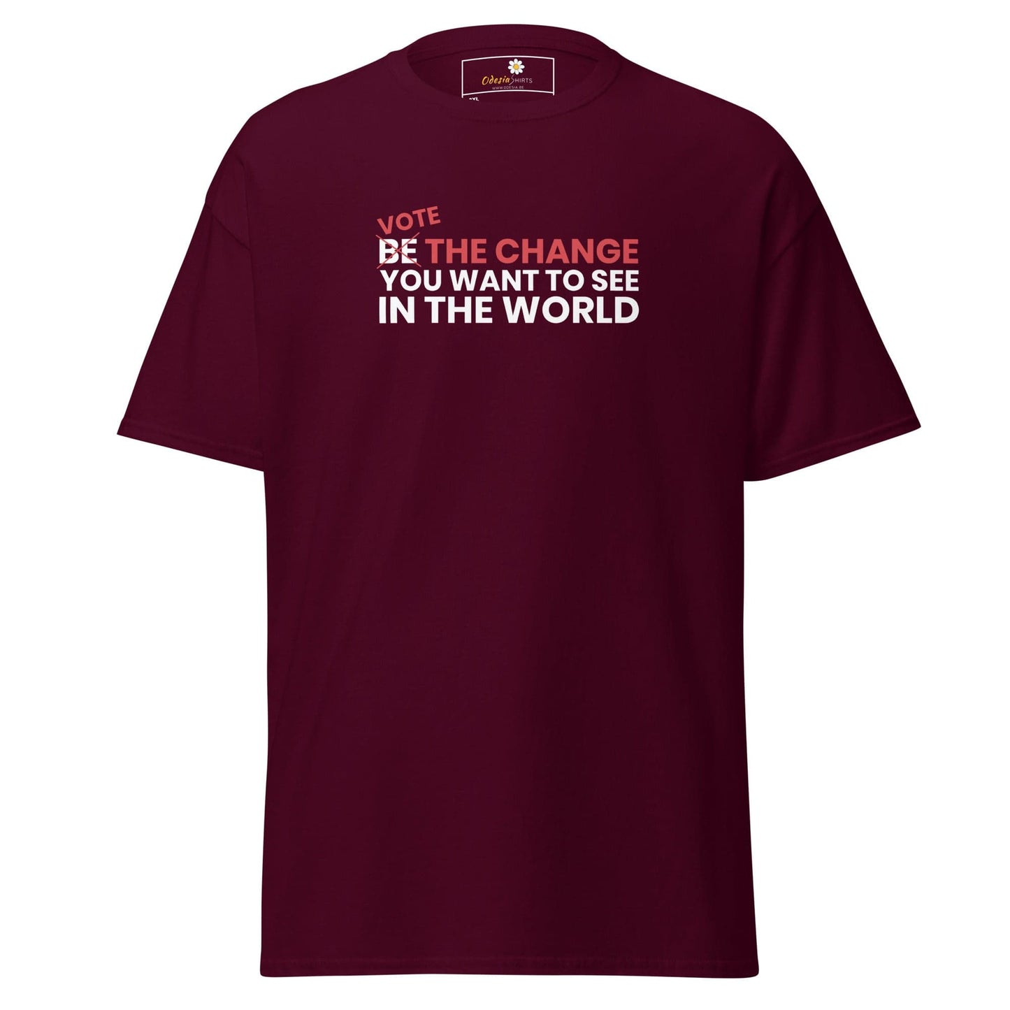 Art T-shirt Design Tee • Men / Women • [2xl-5xl] - Maroon / 2xl