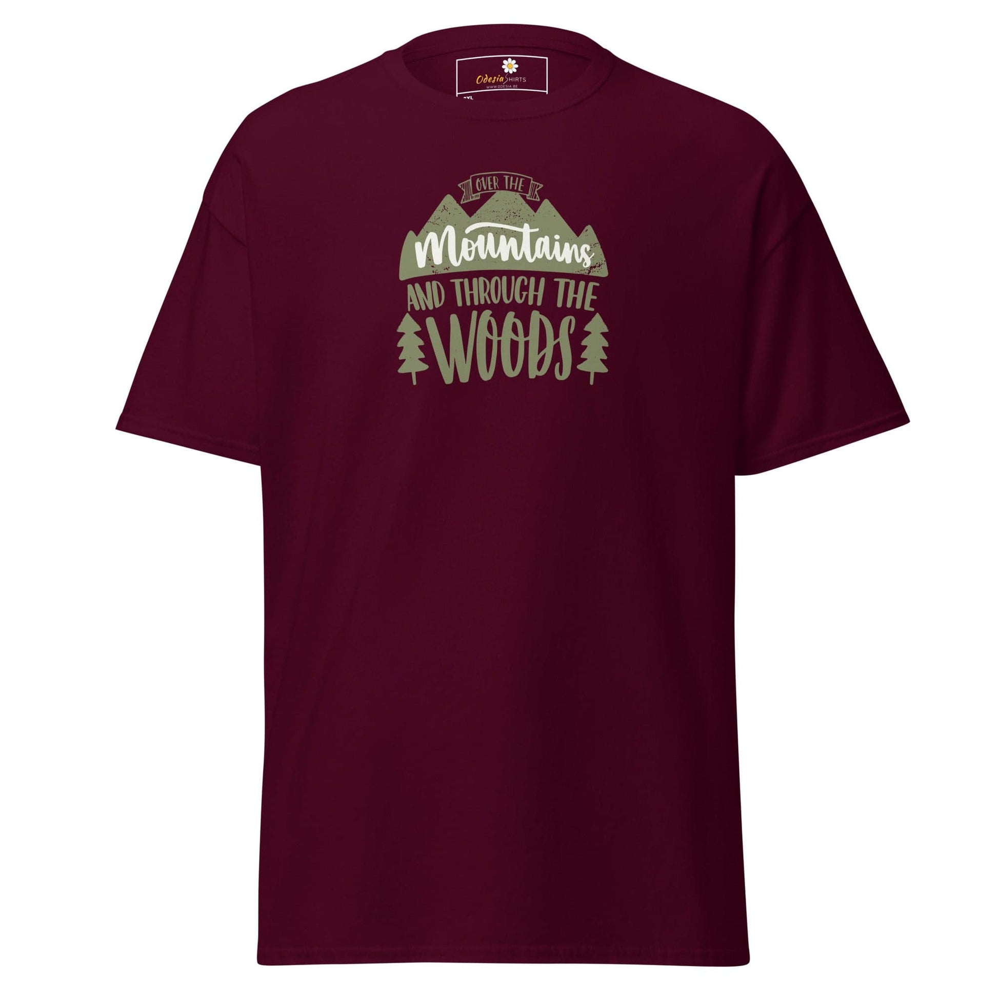 Art T-shirt Design Tee • Men / Women • [2xl-5xl] - Maroon / 2xl
