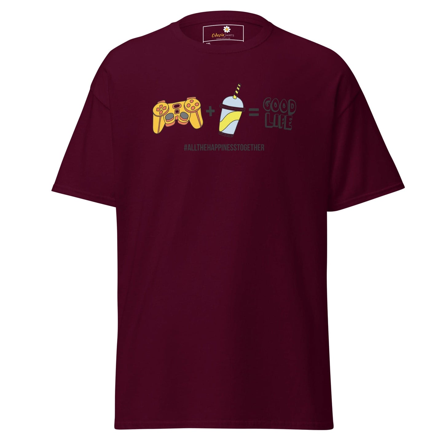 Art T-shirt Design Tee • Men / Women • [2xl-5xl] - Maroon / 2xl