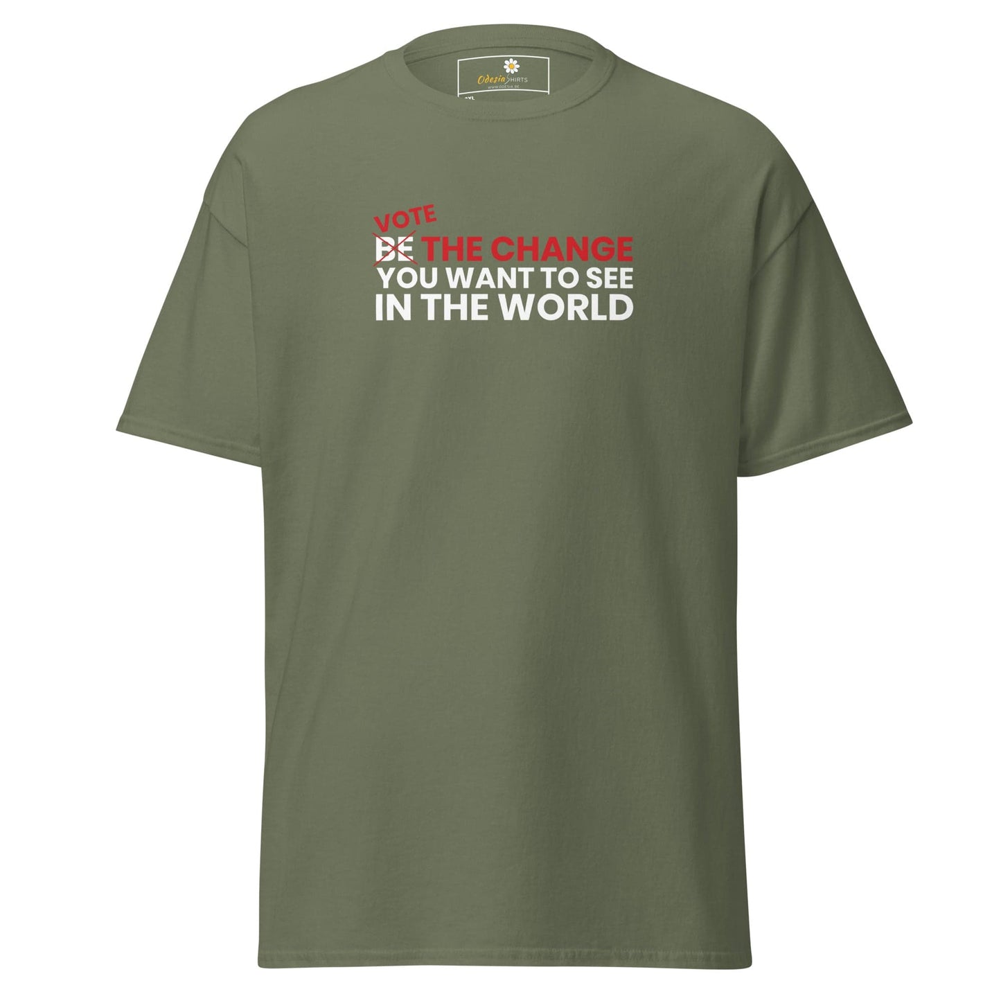 Art T-shirt Design Tee • Men / Women • [2xl-5xl] - Military Green / 2xl