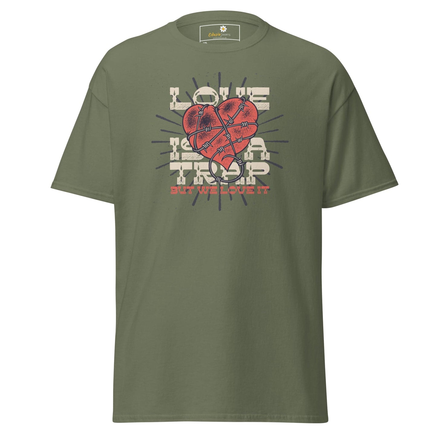 Art T-shirt Design Tee • Men / Women • [2xl-5xl] - Military Green / 2xl