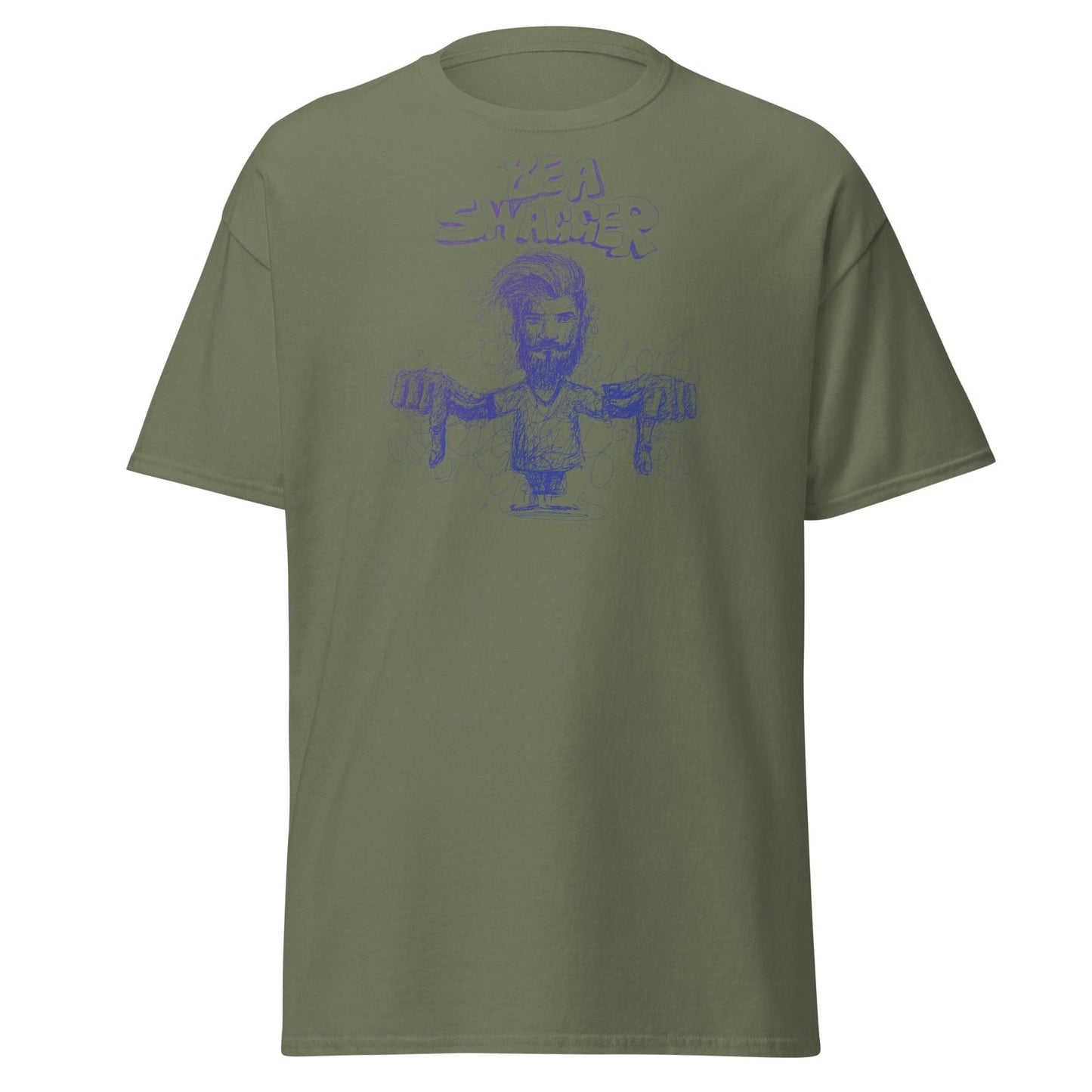 Art T-shirt Design Tee • Men / Women • [2xl-5xl] - Military Green / 2xl