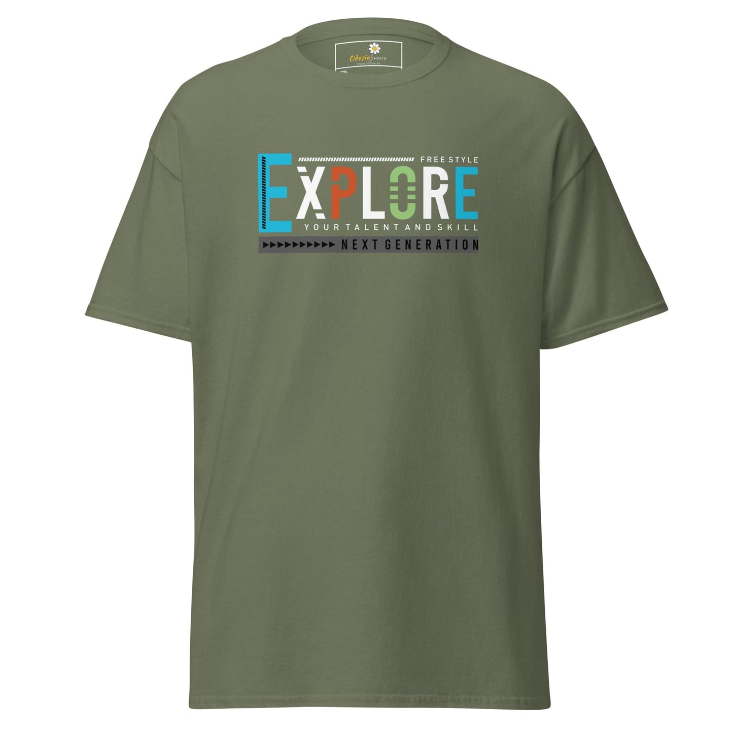 Art T-shirt Design Tee • Men / Women • [2xl-5xl] - Military Green / 2xl