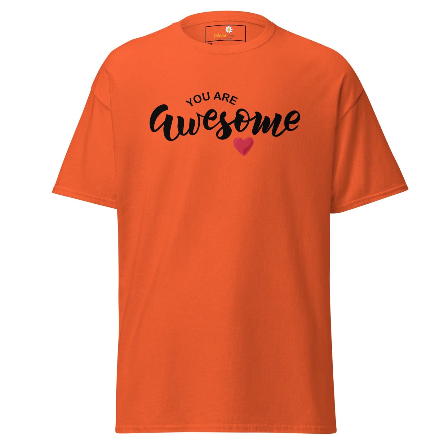 Art T-shirt Design Tee • Men / Women • [2xl-5xl] - Orange / 2xl