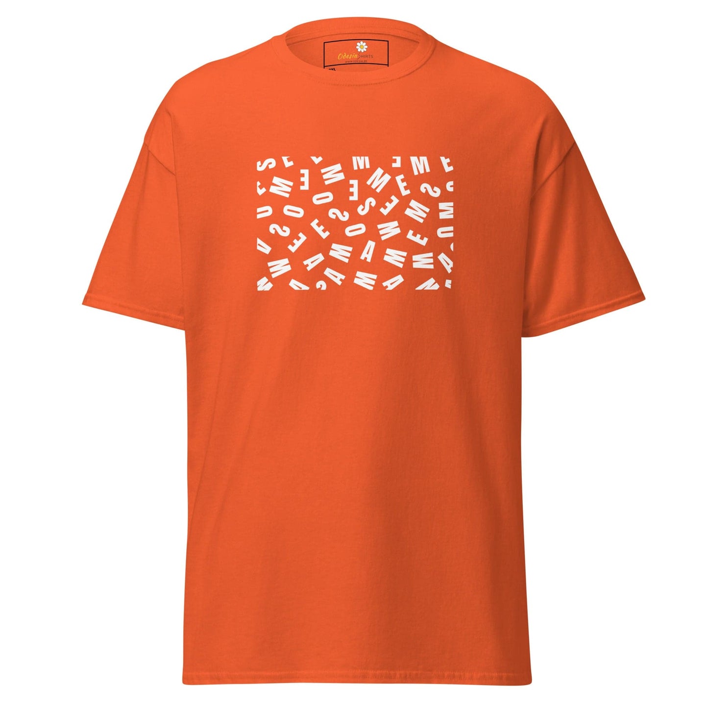 Art T-shirt Design Tee • Men / Women • [2xl-5xl] - Orange / 2xl
