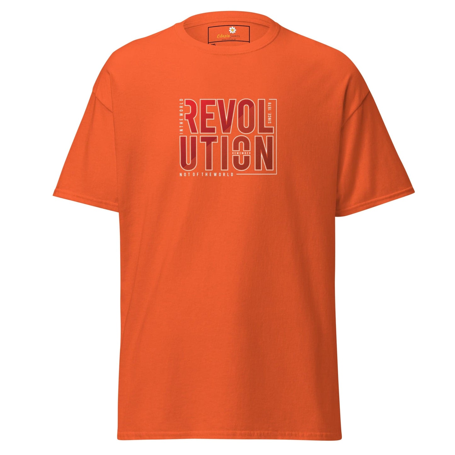 Art T-shirt Design Tee • Men / Women • [2xl-5xl] - Orange / 2xl