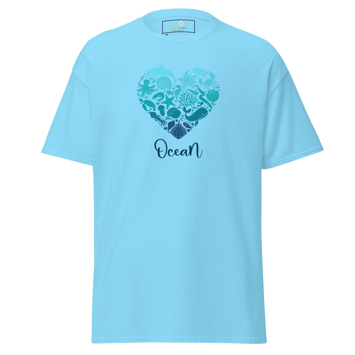 Art T-shirt Design Tee • Men / Women • [2xl-5xl] - Sky / 2xl