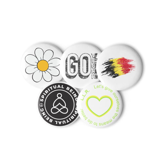 ODESIA - set of pin buttons - SMALL