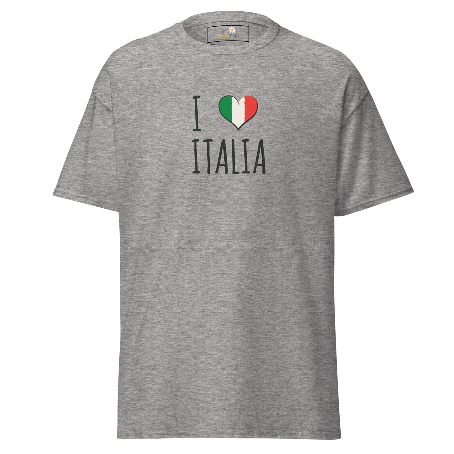 Unisex classic tee - COUNTRY I LOVE ITALY - BIG - Sport Grey / 2XL