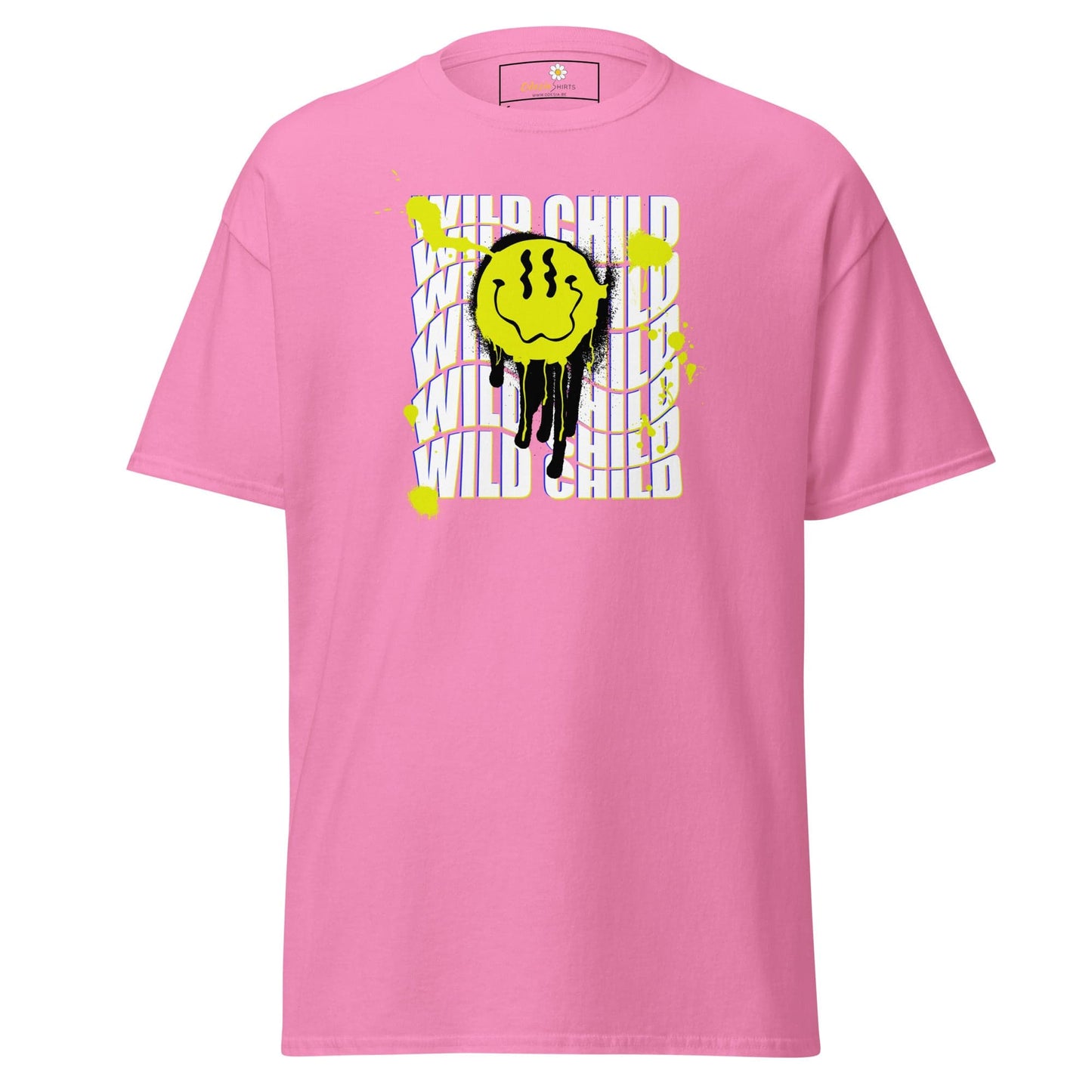 Unisex classic tee - MISC WILD CHILD SMILE - REGULAR - Azalea / S