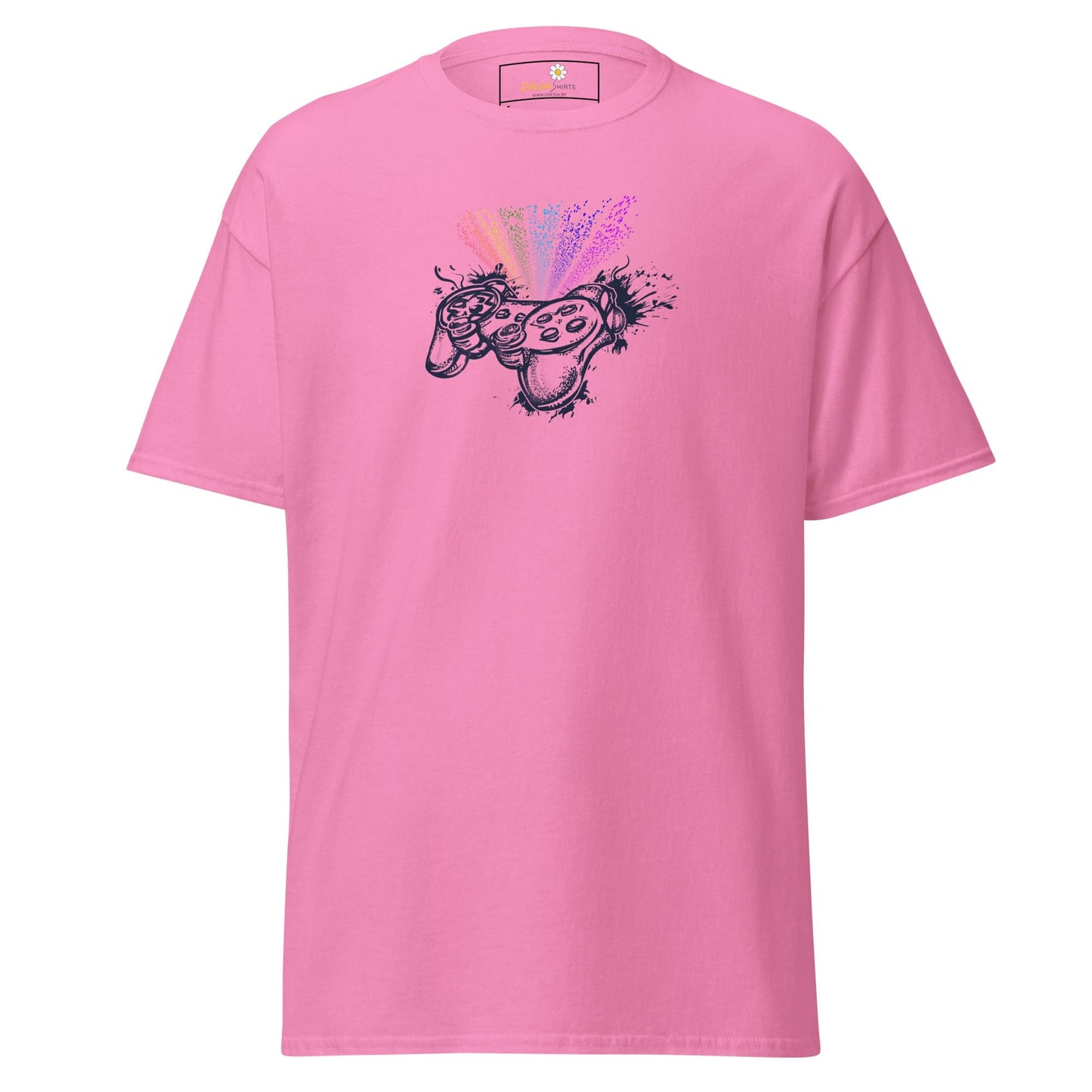 Unisex classic tee - IT COLORFUL GAMER - REGULAR - Azalea / S