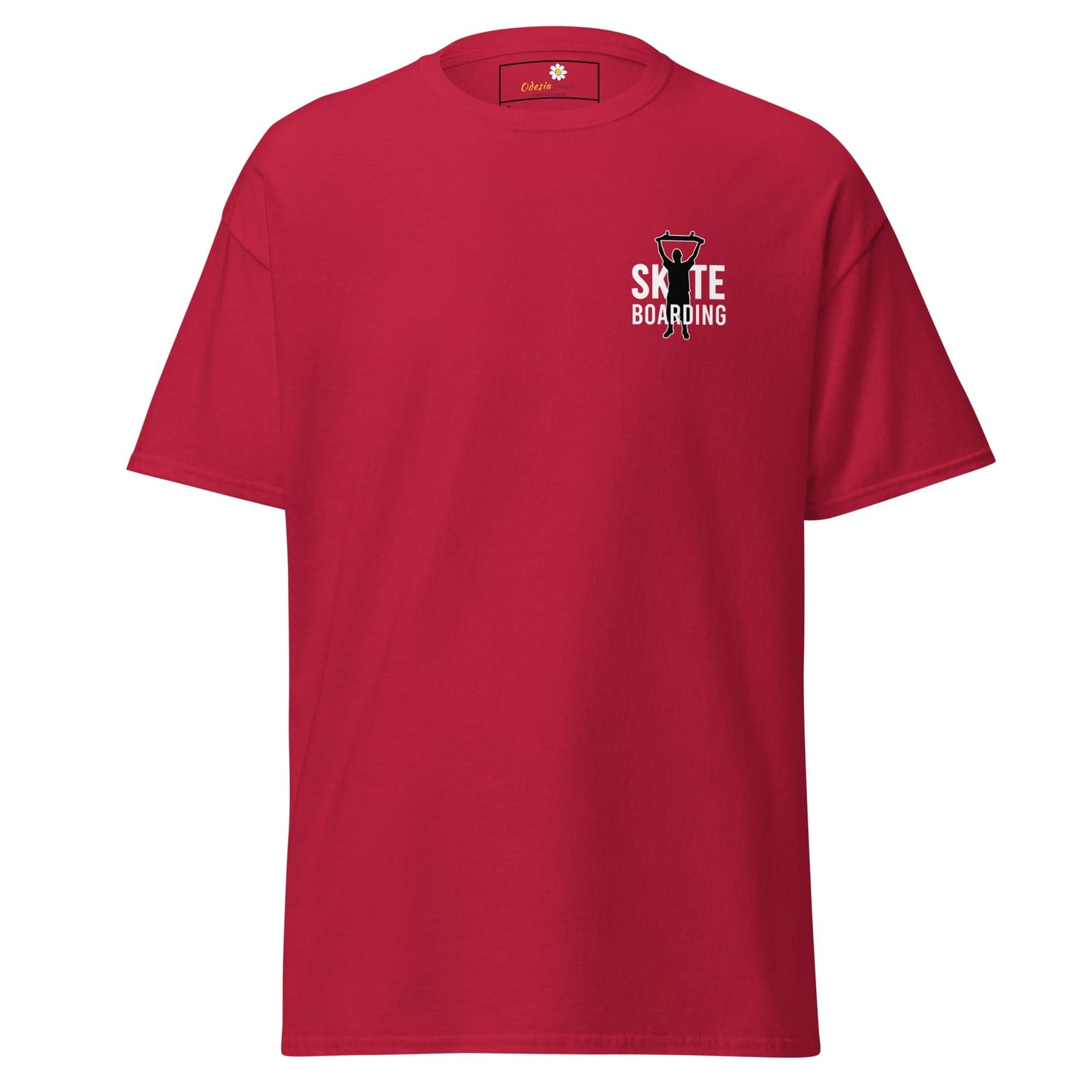 Unisex classic t-shirt - SPORT SKATEBOARDING - REGULAR - Cardinal / S