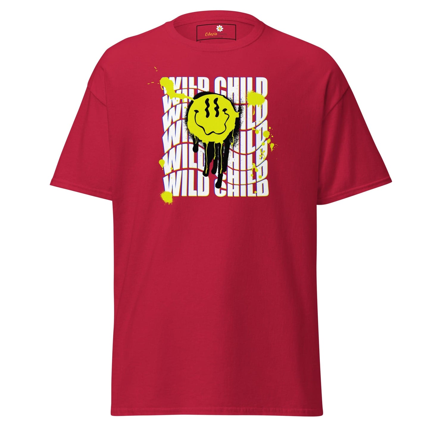 Unisex classic tee - MISC WILD CHILD SMILE - REGULAR - Cardinal / S