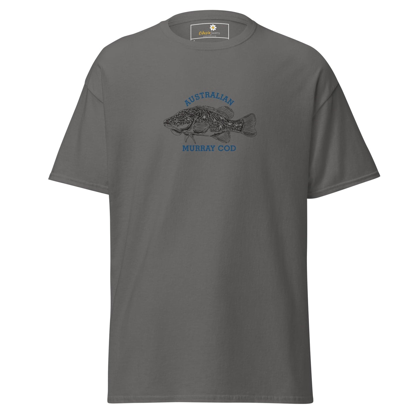 Unisex classic tee - WILD LIFE AUSTRALIAN FISH - REGULAR - Charcoal / S