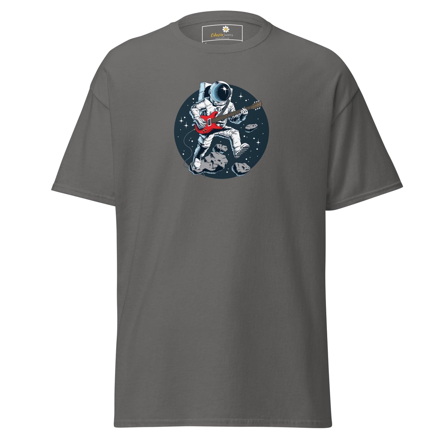 Unisex classic tee - ASTRONAUT MUSIC ROCK - REGULAR - Charcoal / S