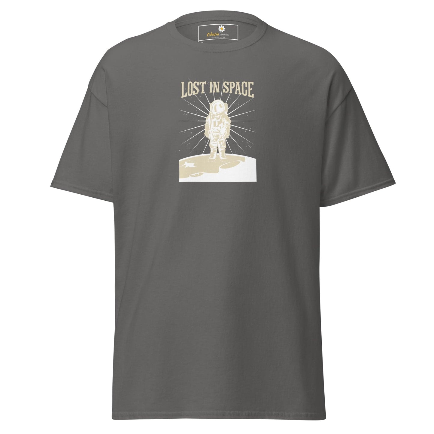 Unisex classic tee - ASTRONAUT LOST IN SPACE - REGULAR - Charcoal / S