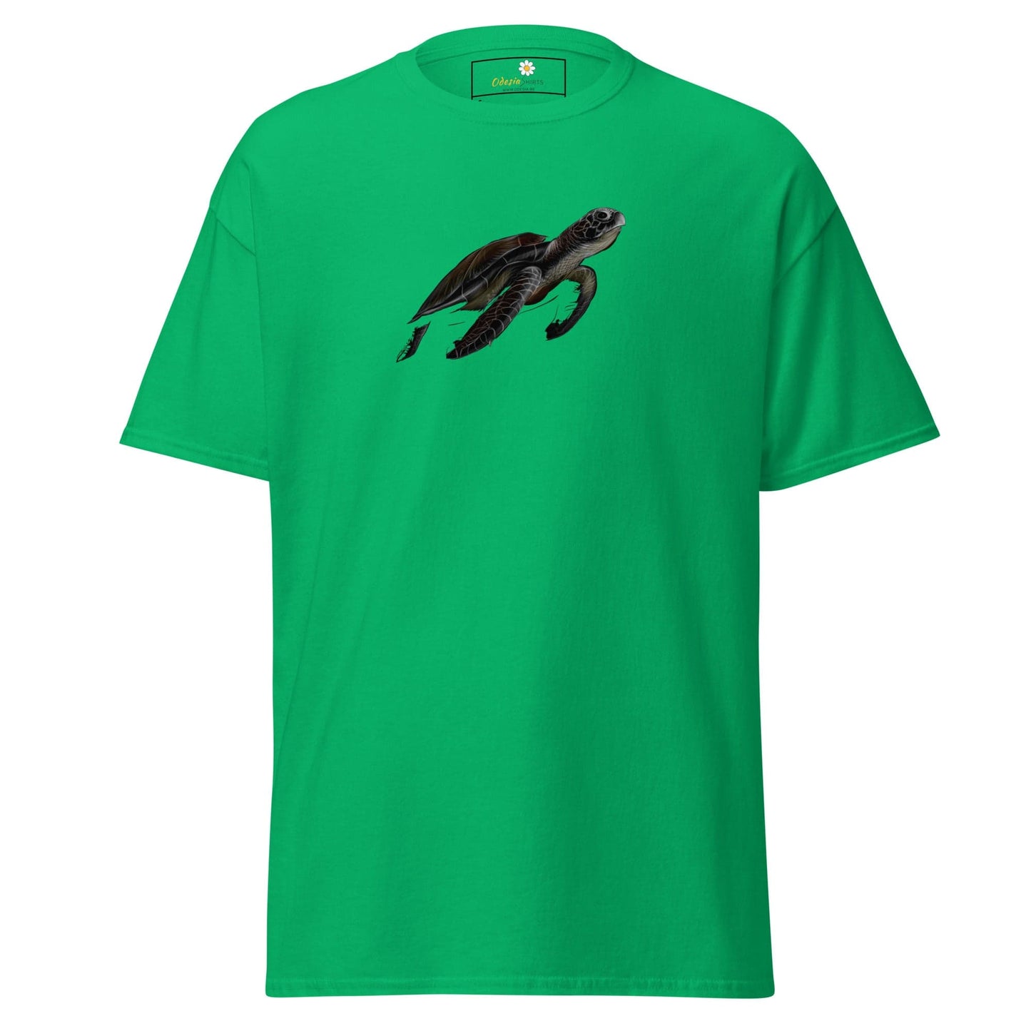 Unisex classic tee - WILD LIFE SEA TURTLE - REGULAR - Irish Green / S