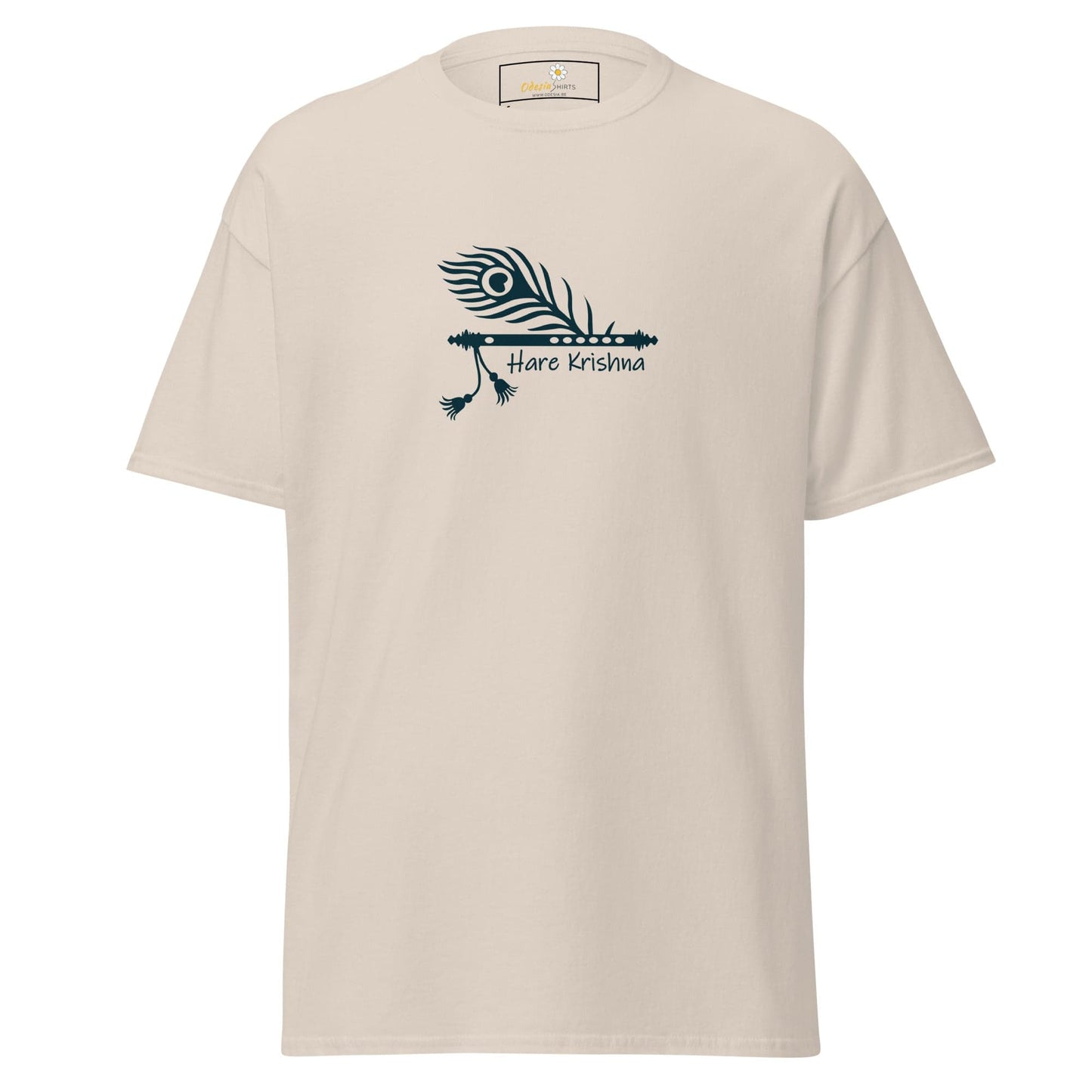 Unisex classic tee - SPIRITUAL KRISHNA’S FLUTE - REGULAR - Natural / S