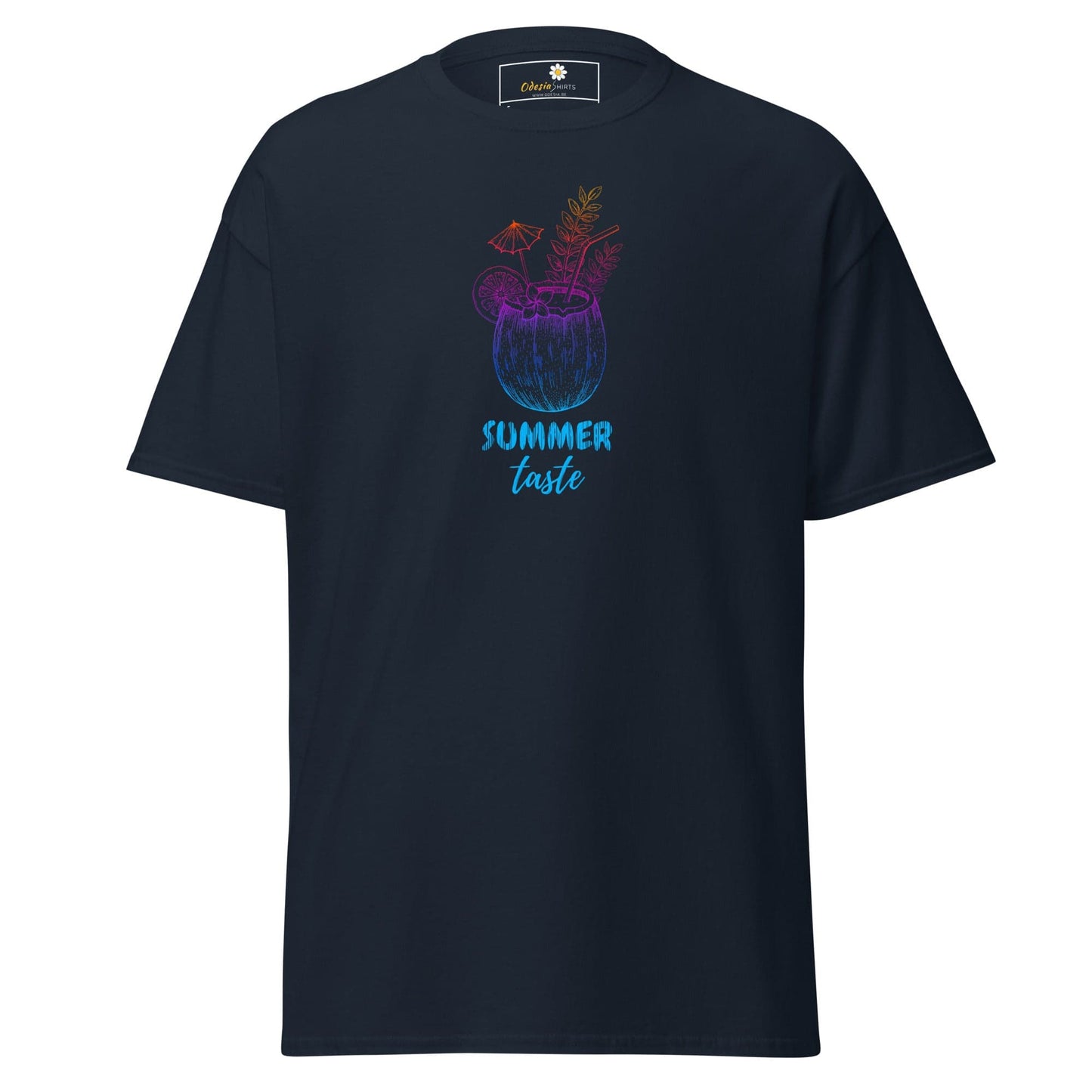 Unisex classic t-shirt - SUMMER MISC TASTE - REGULAR - Navy / S