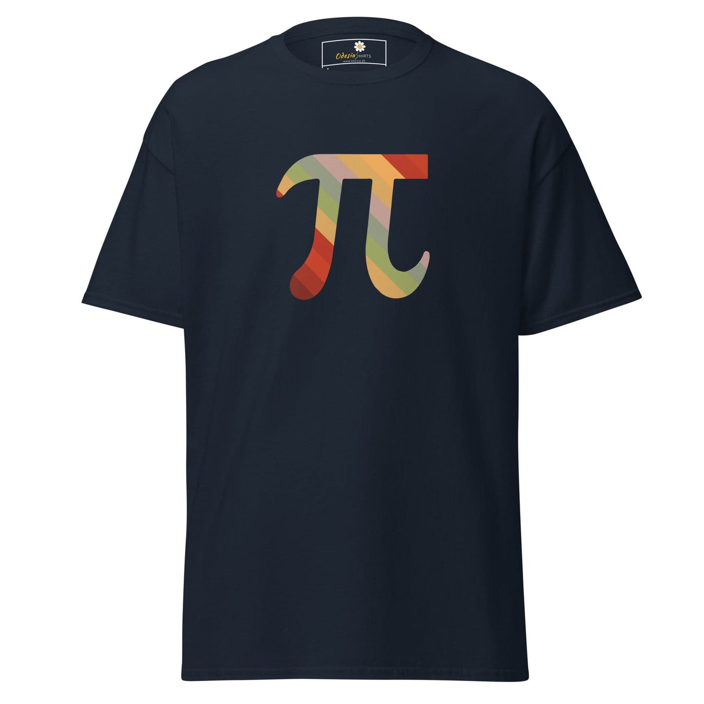 Unisex classic tee - MISC MATHI PI - REGULAR - Navy / S