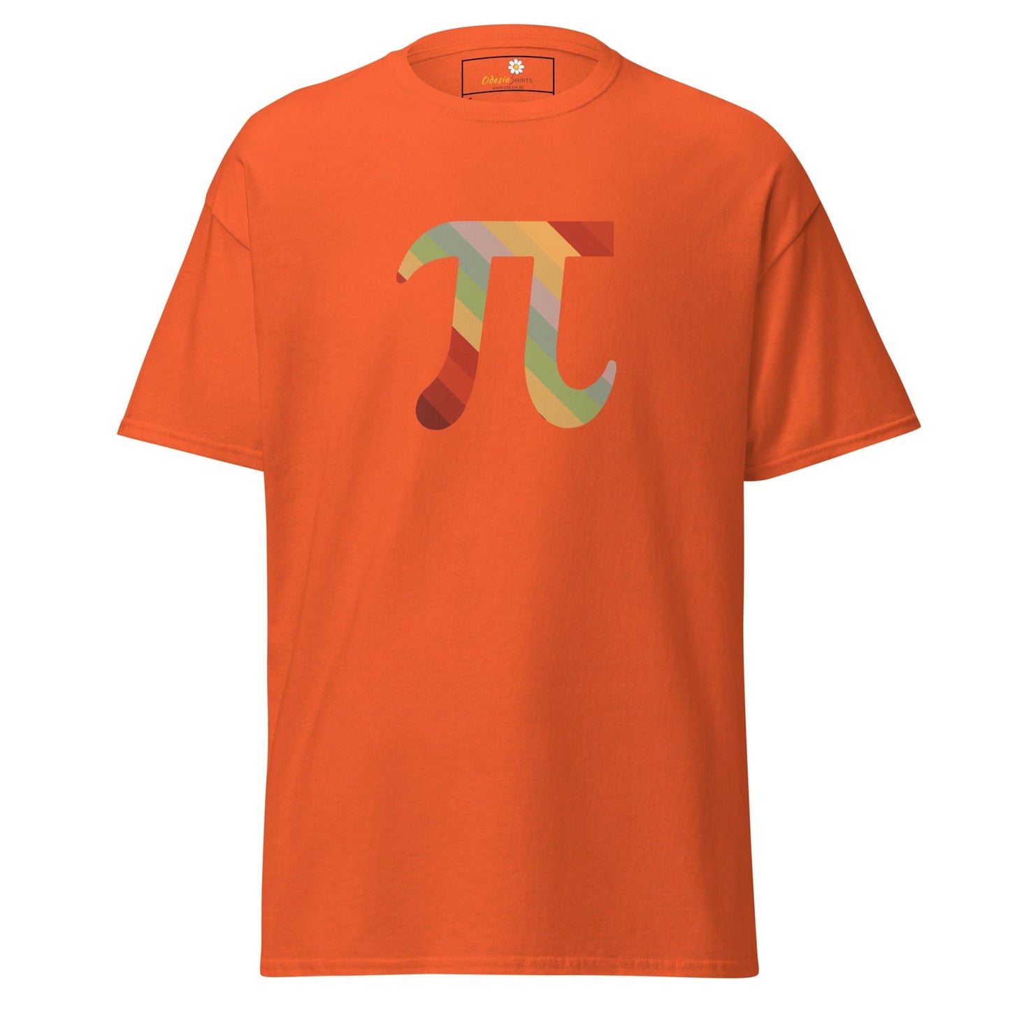 Unisex classic tee - MISC MATHI PI - REGULAR - Orange / S